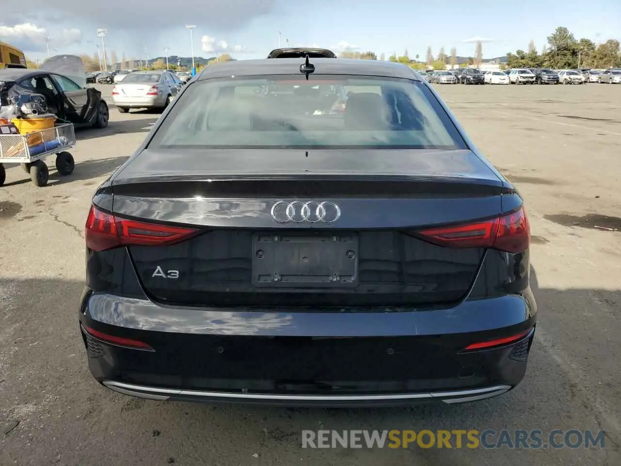 6 Photograph of a damaged car WAUAUDGY5PA059543 AUDI A3 2023