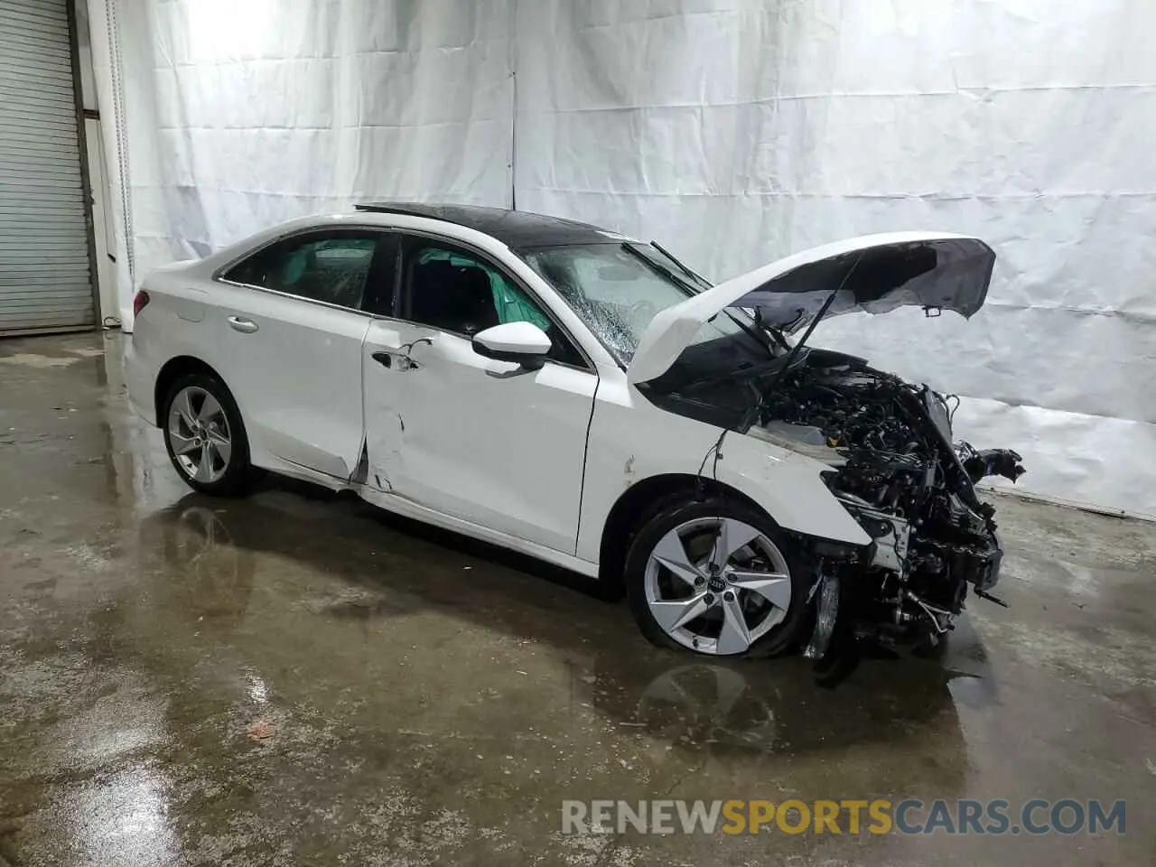 4 Photograph of a damaged car WAUAUDGY5PA070204 AUDI A3 2023