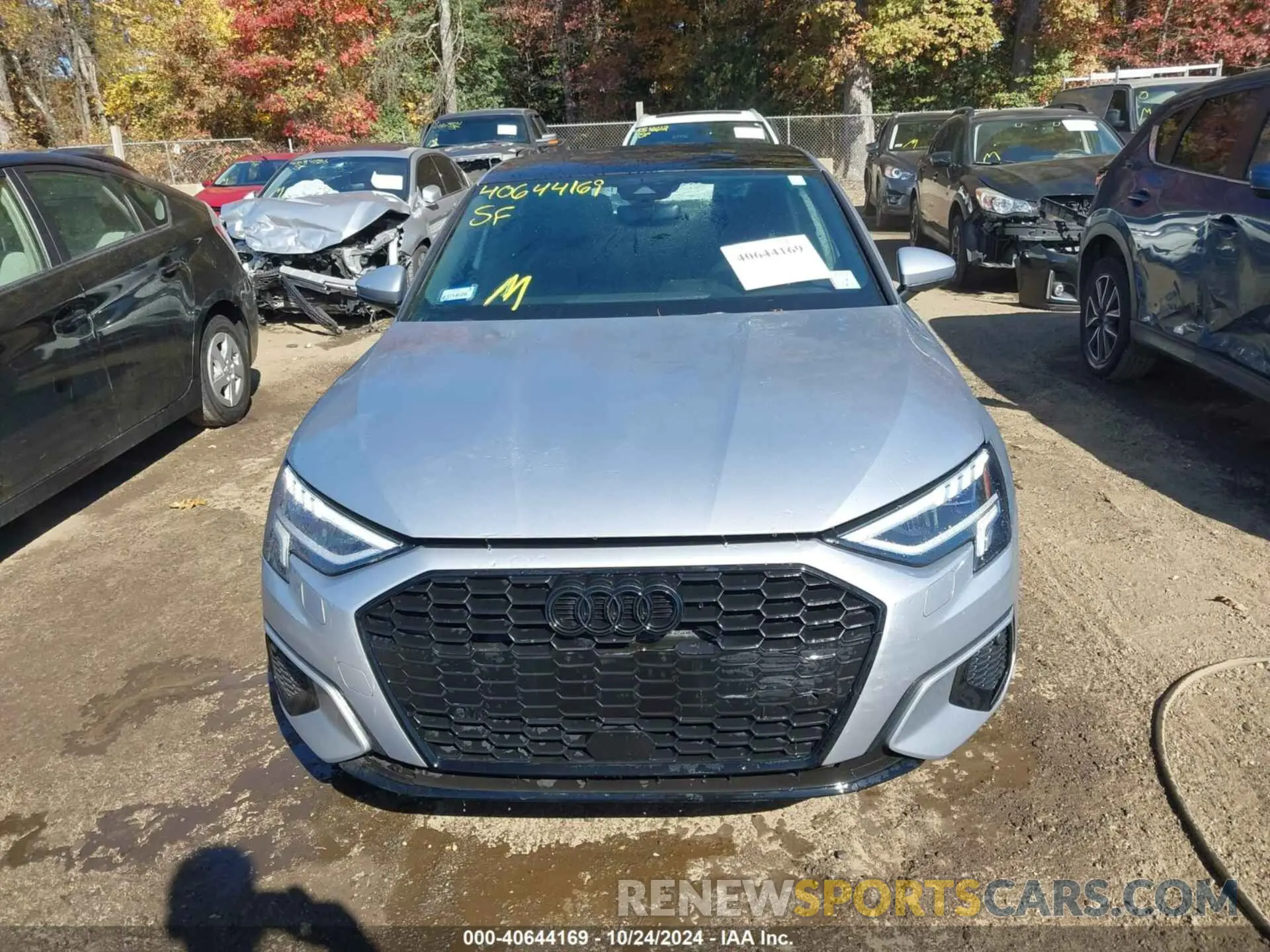 12 Photograph of a damaged car WAUAUDGY7PA013244 AUDI A3 2023