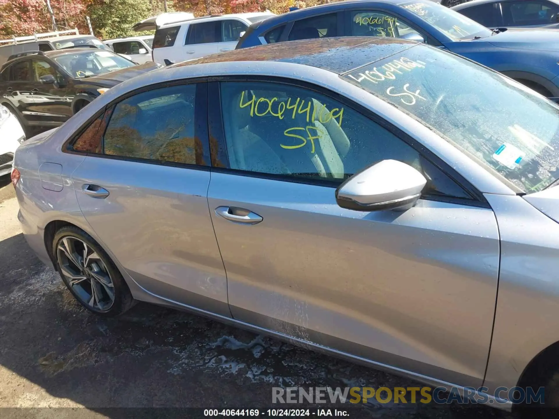 13 Photograph of a damaged car WAUAUDGY7PA013244 AUDI A3 2023