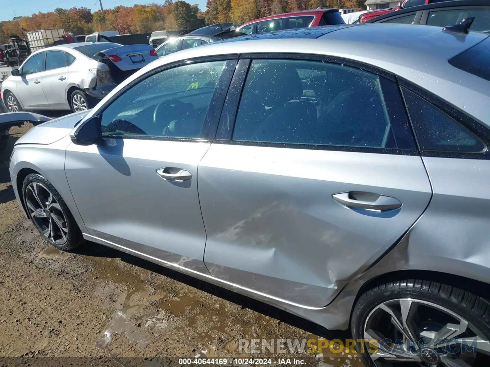 14 Photograph of a damaged car WAUAUDGY7PA013244 AUDI A3 2023