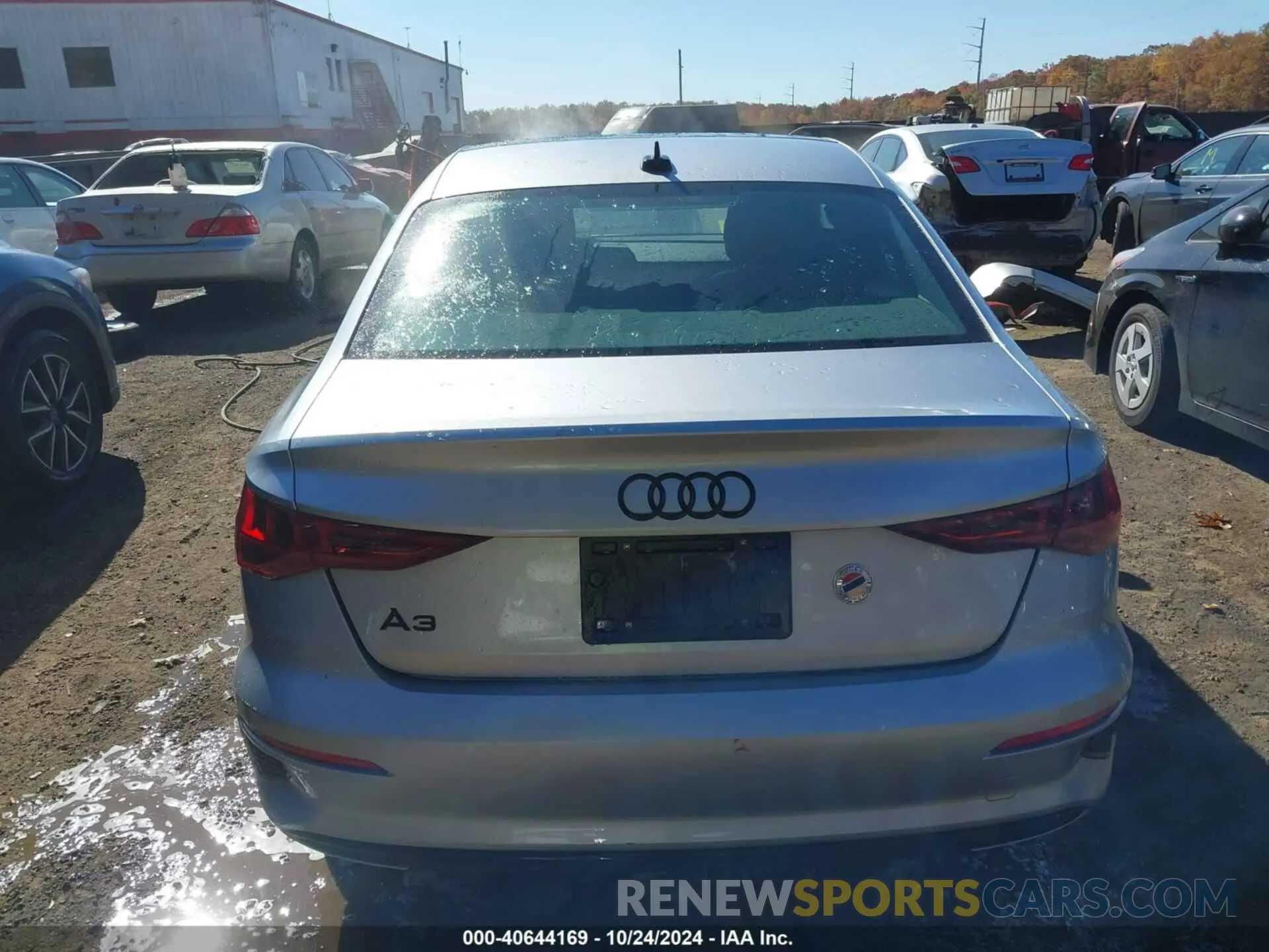 16 Photograph of a damaged car WAUAUDGY7PA013244 AUDI A3 2023