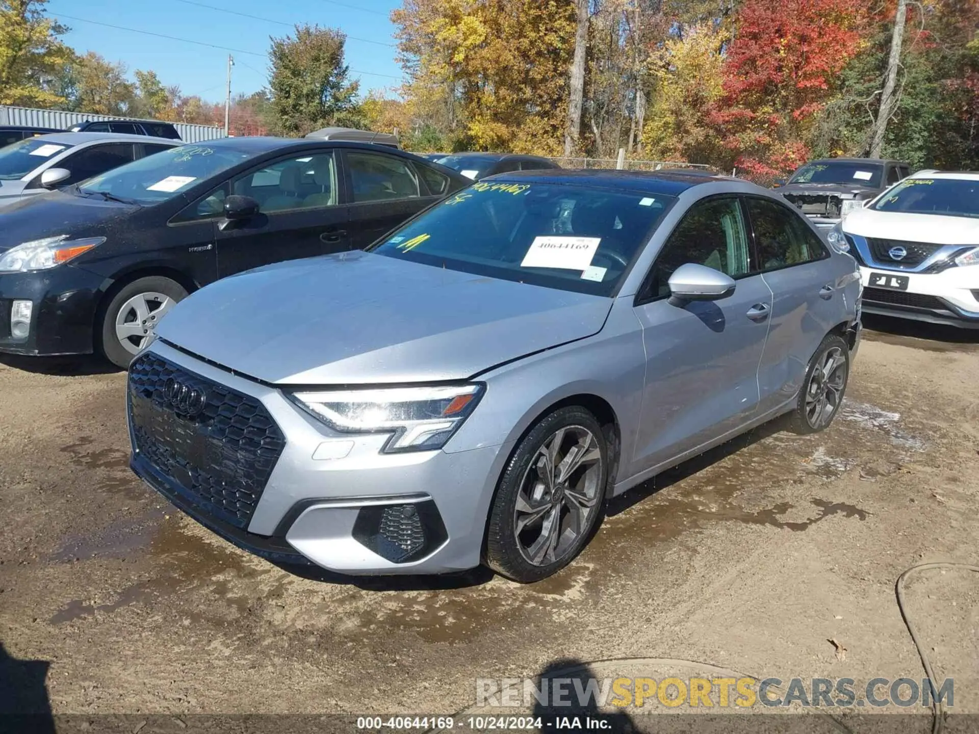2 Photograph of a damaged car WAUAUDGY7PA013244 AUDI A3 2023