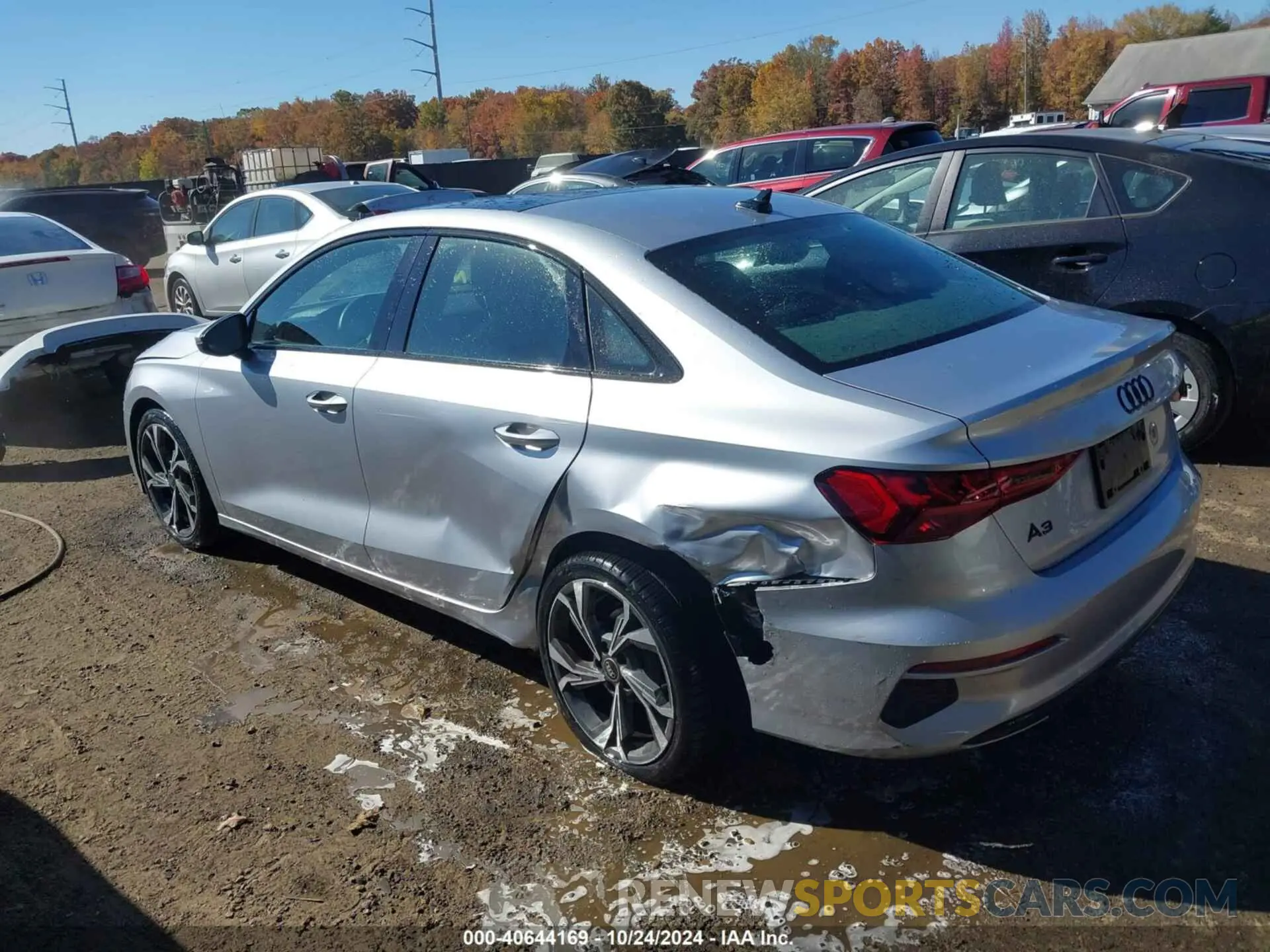 3 Photograph of a damaged car WAUAUDGY7PA013244 AUDI A3 2023
