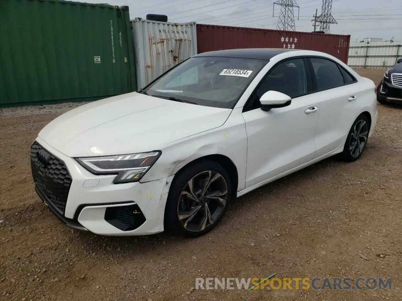 1 Photograph of a damaged car WAUAUDGY7PA092513 AUDI A3 2023