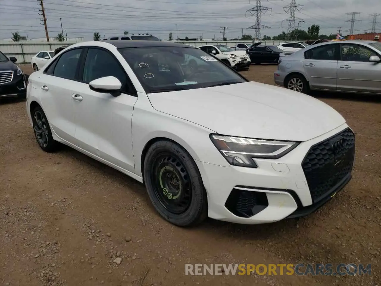 4 Photograph of a damaged car WAUAUDGY7PA092513 AUDI A3 2023