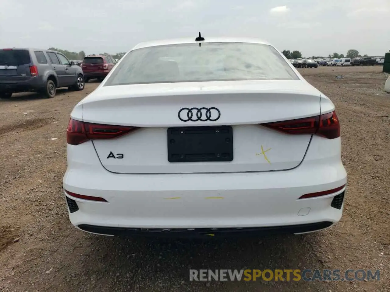 6 Photograph of a damaged car WAUAUDGY7PA092513 AUDI A3 2023