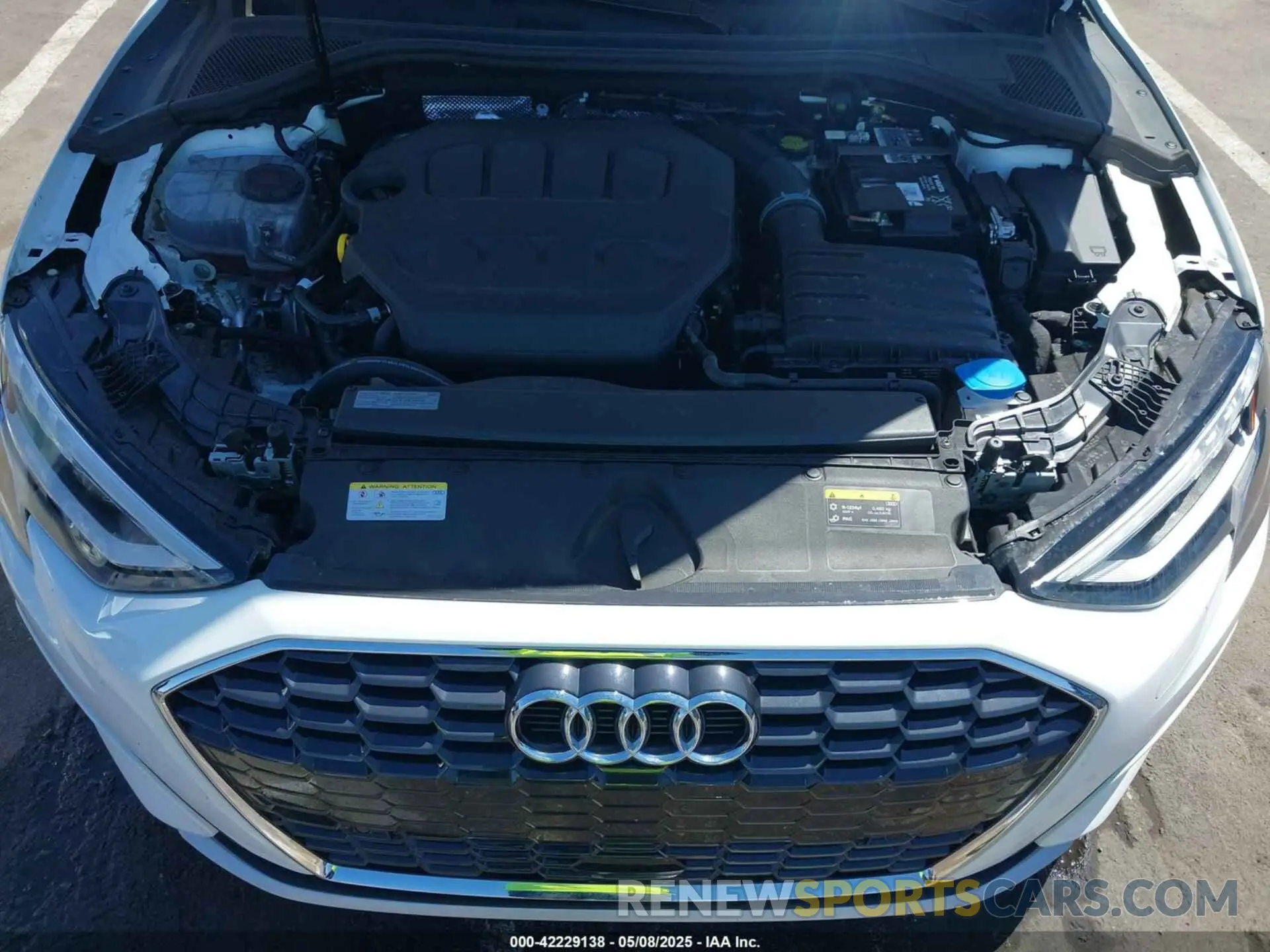 10 Photograph of a damaged car WAUAUDGY9PA128136 AUDI A3 2023