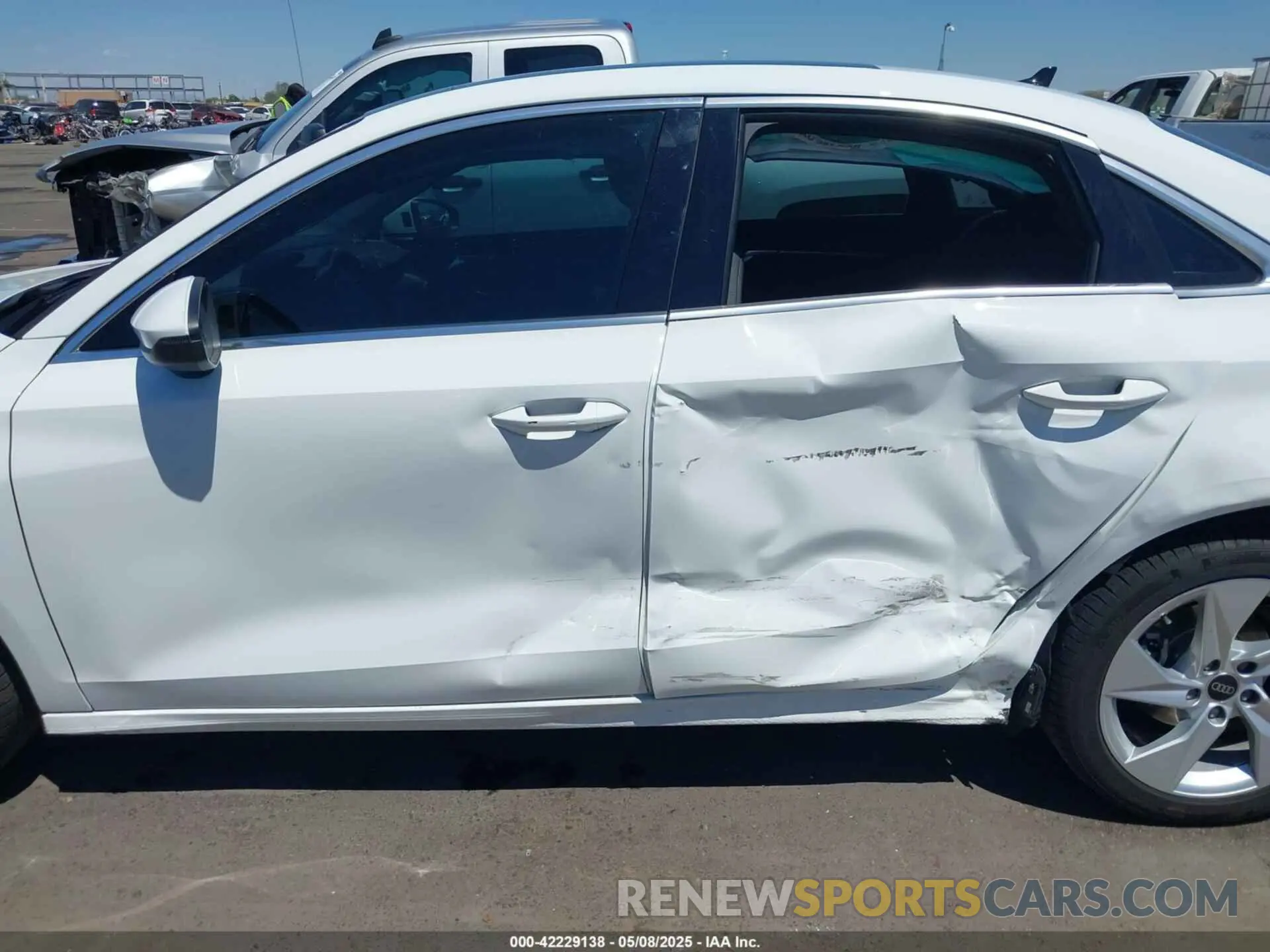 14 Photograph of a damaged car WAUAUDGY9PA128136 AUDI A3 2023
