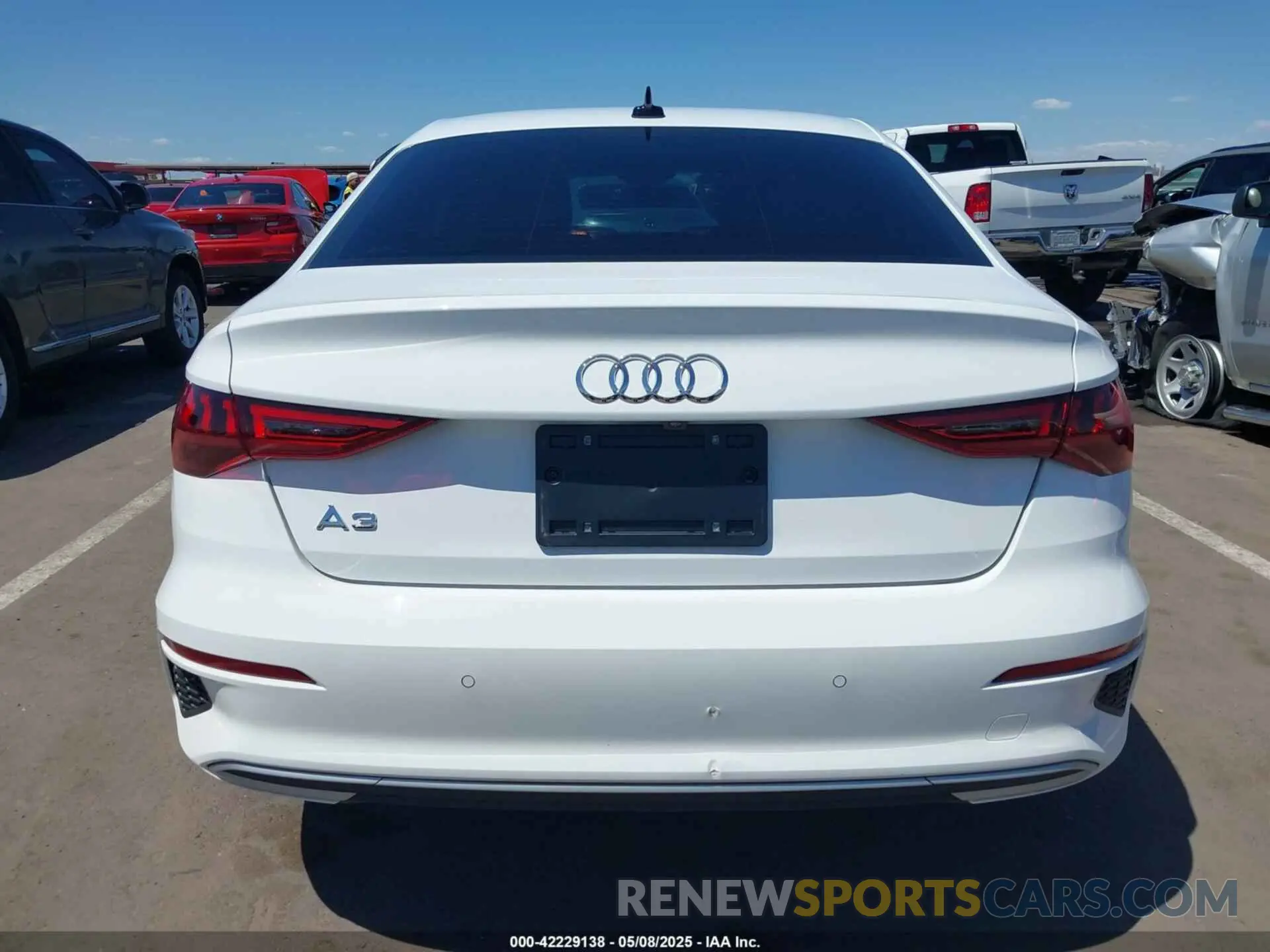16 Photograph of a damaged car WAUAUDGY9PA128136 AUDI A3 2023