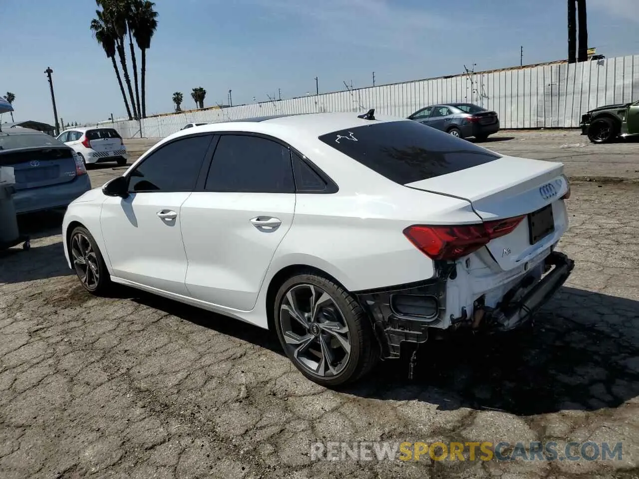 2 Photograph of a damaged car WAUAUDGYXPA089475 AUDI A3 2023