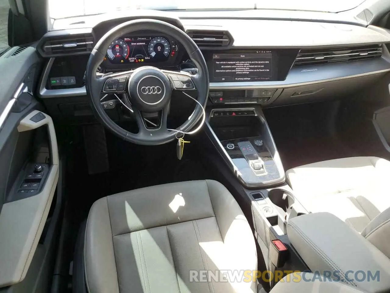 8 Photograph of a damaged car WAUAUDGYXPA089475 AUDI A3 2023