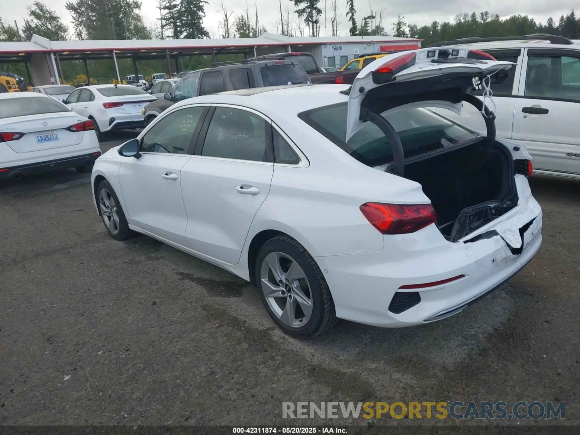 3 Photograph of a damaged car WAUAUDGYXPA118652 AUDI A3 2023