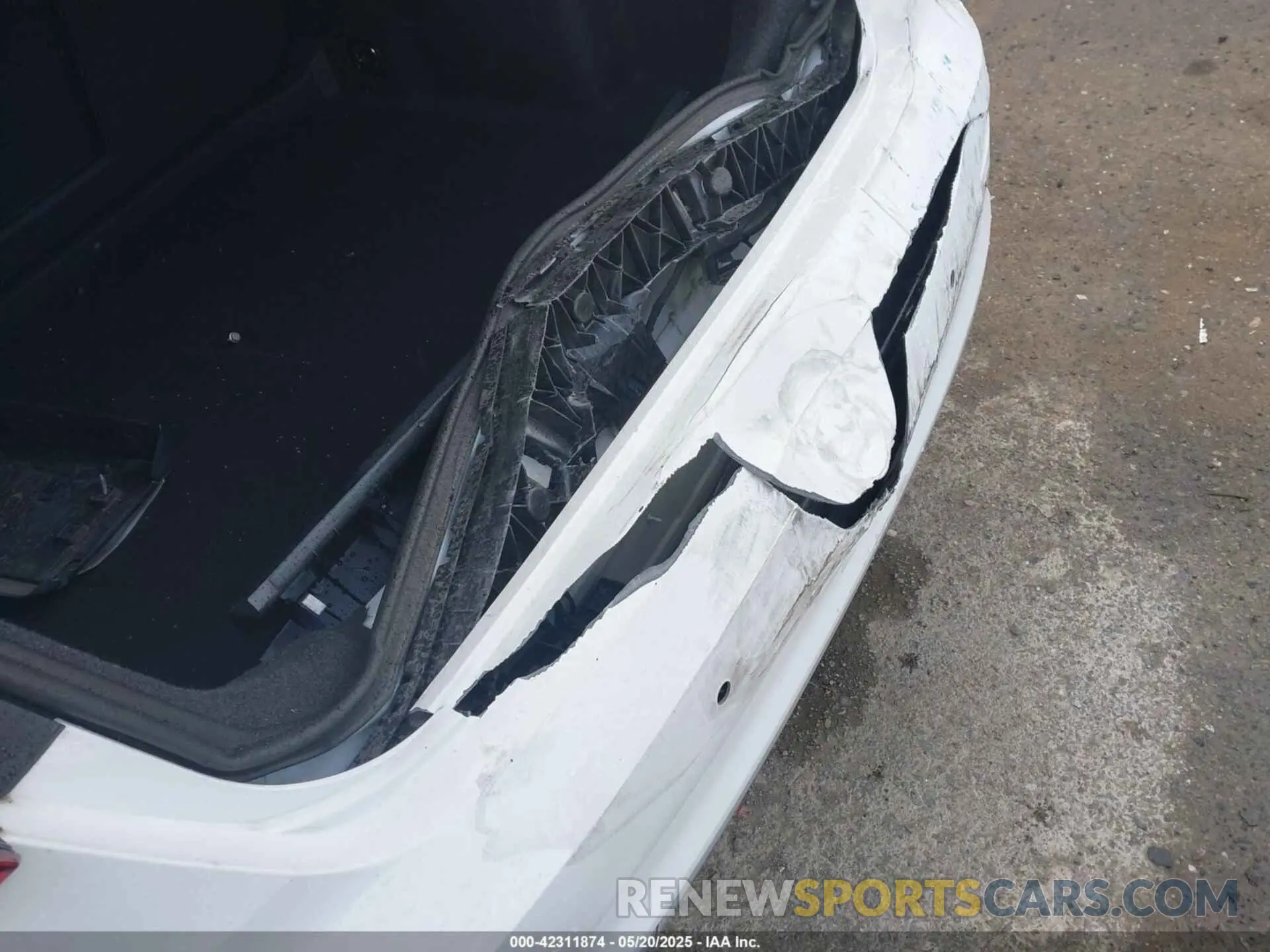 6 Photograph of a damaged car WAUAUDGYXPA118652 AUDI A3 2023