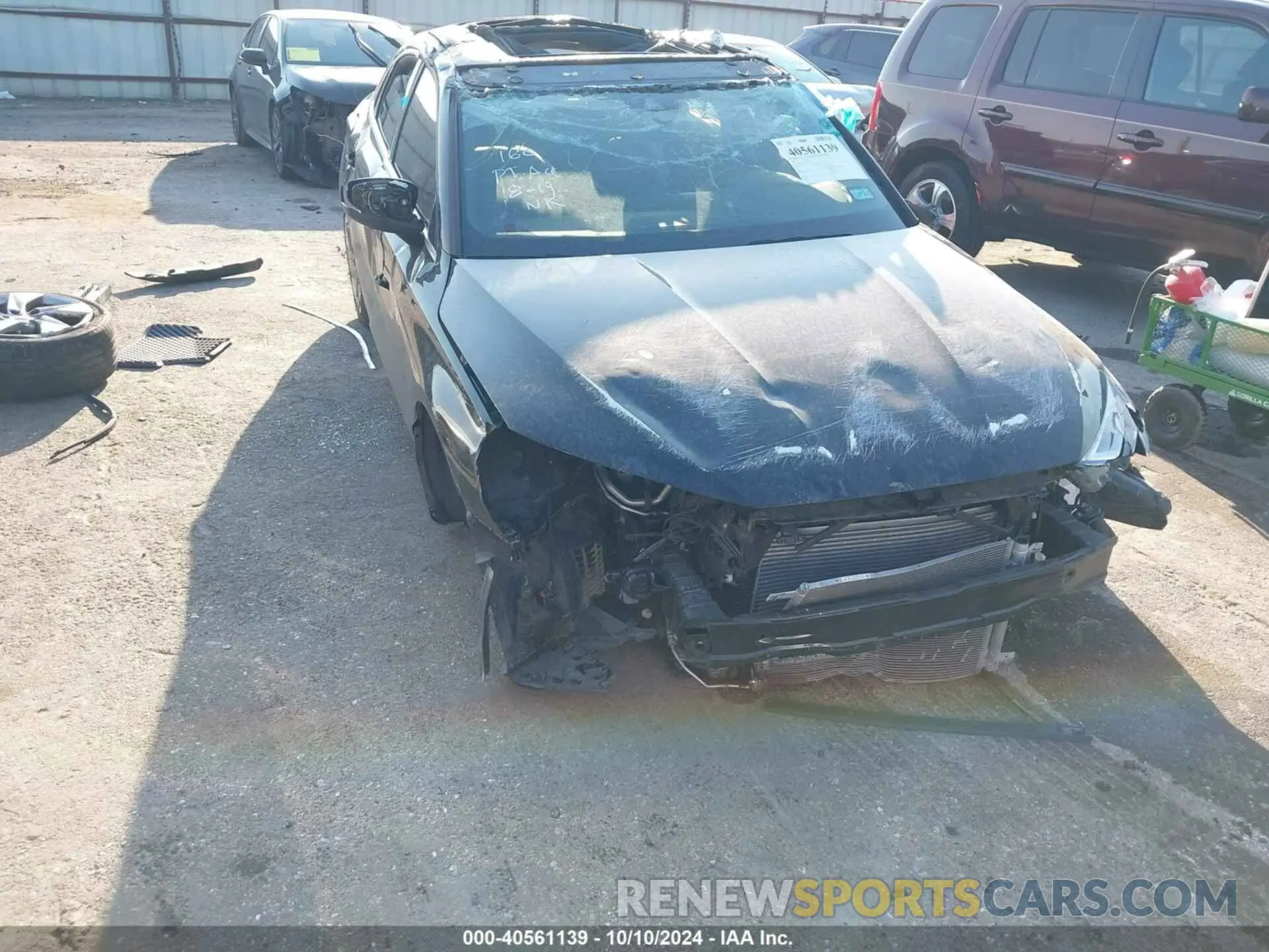 1 Photograph of a damaged car WAUBUDGY0PA036627 AUDI A3 2023