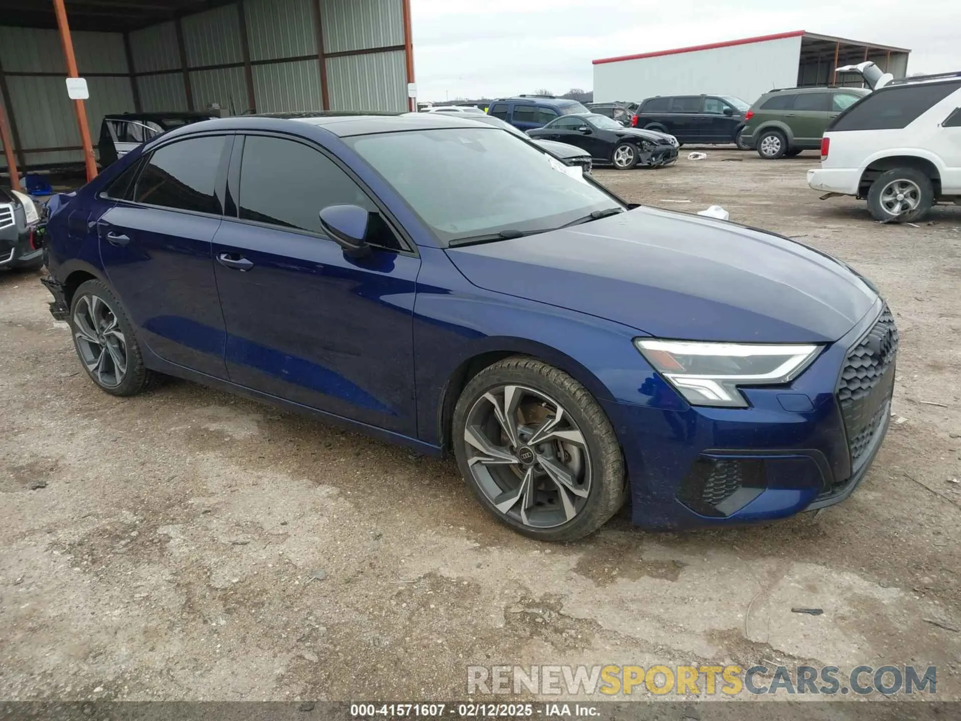 1 Photograph of a damaged car WAUBUDGY3PA101289 AUDI A3 2023