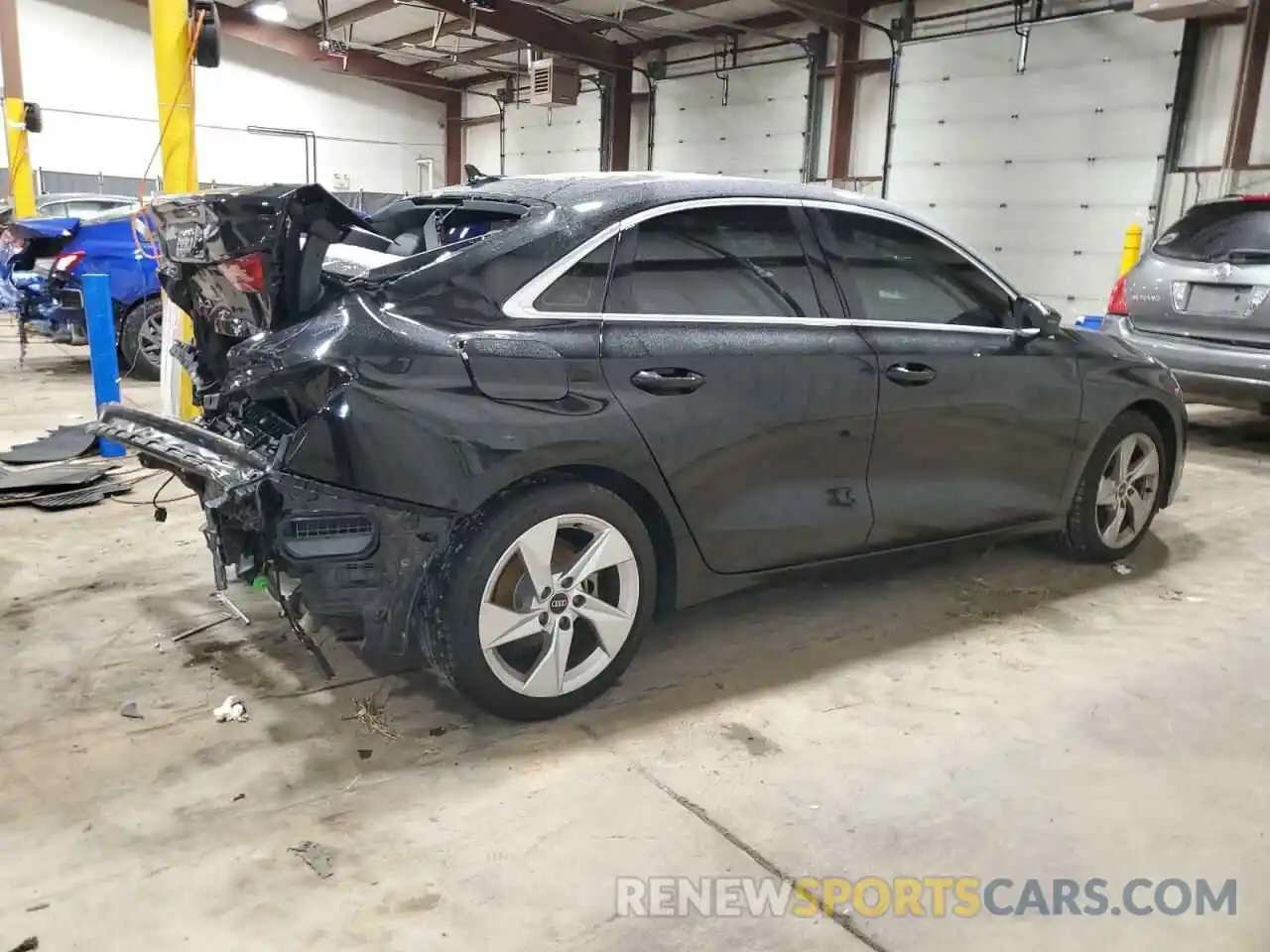 3 Photograph of a damaged car WAUBUDGY8PA063767 AUDI A3 2023