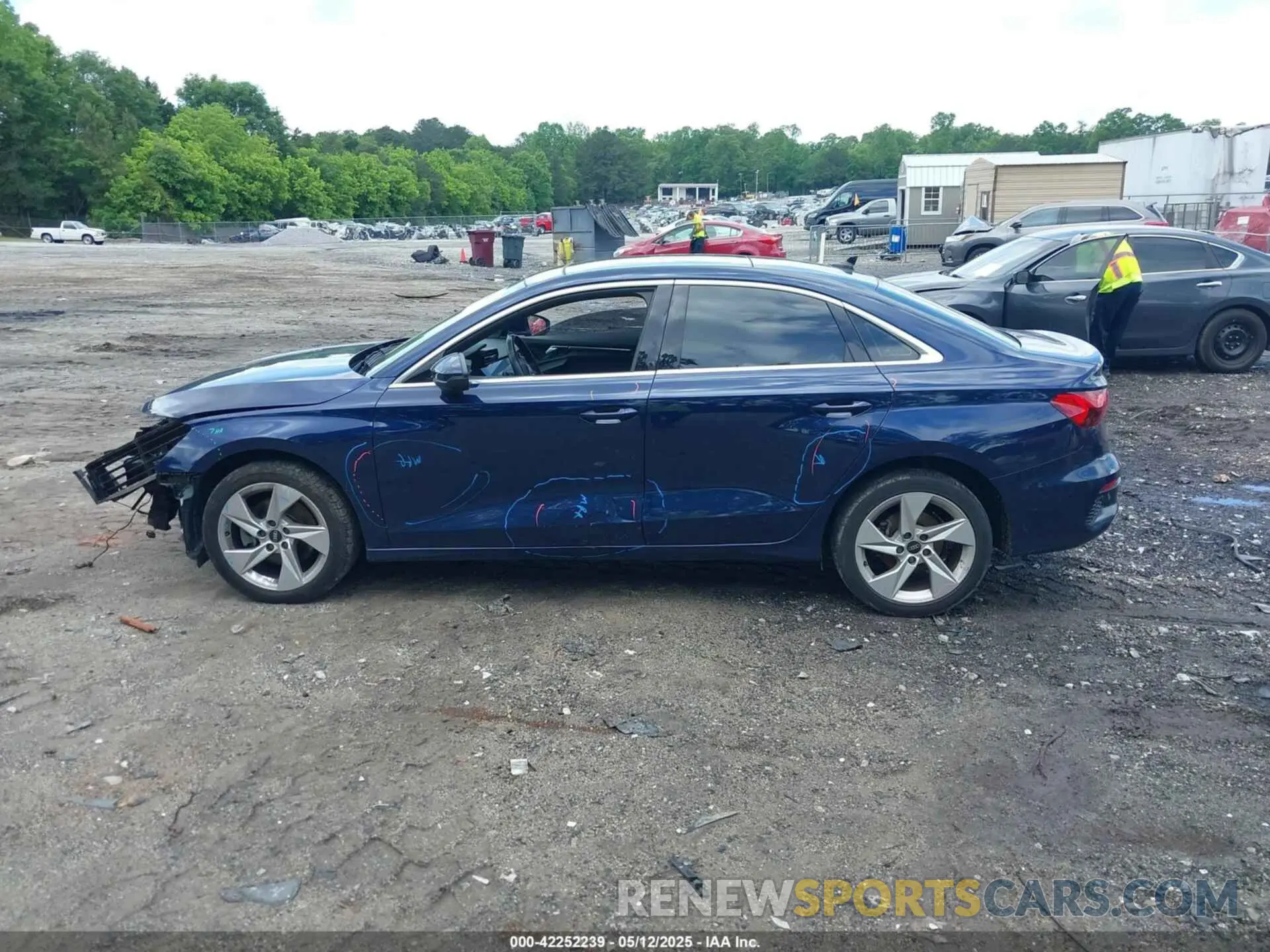15 Photograph of a damaged car WAUGUDGY5PA070214 AUDI A3 2023