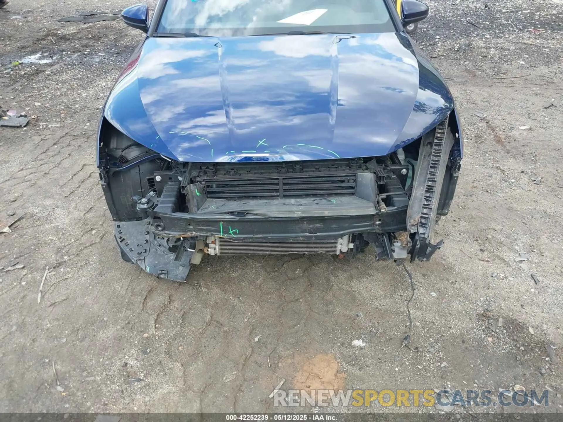 6 Photograph of a damaged car WAUGUDGY5PA070214 AUDI A3 2023