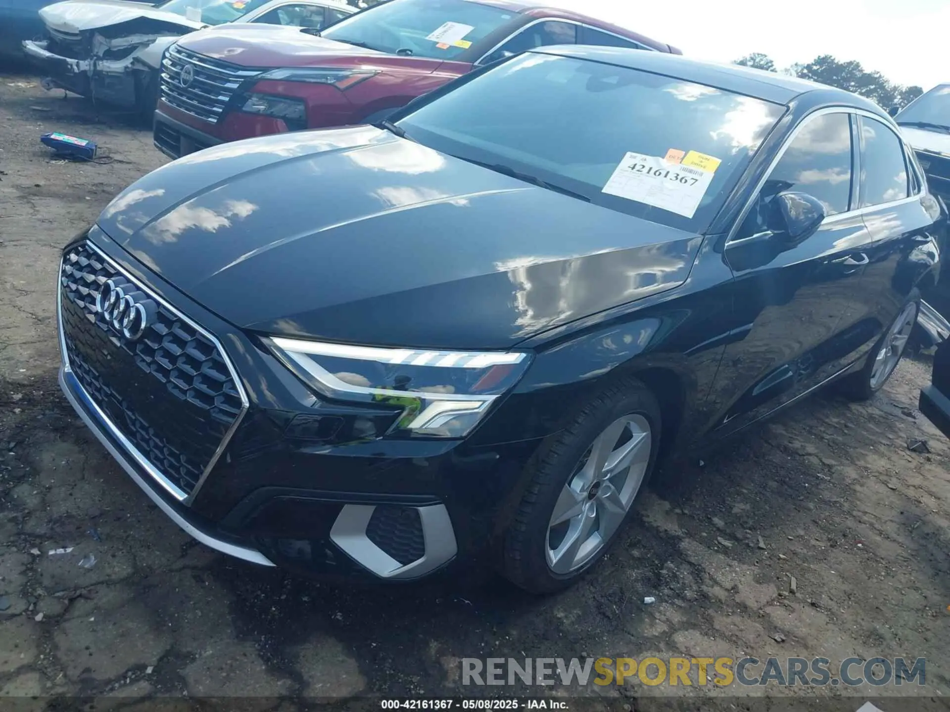2 Photograph of a damaged car WAUGUDGY8PA148243 AUDI A3 2023