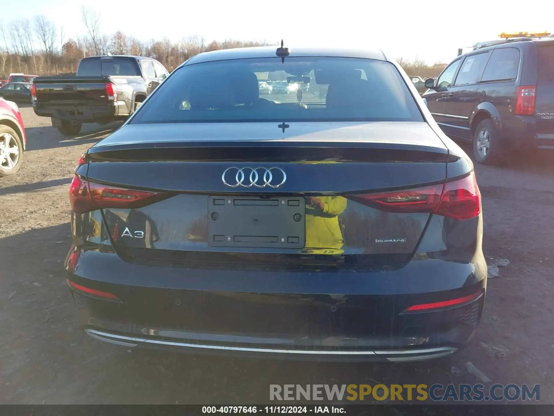 16 Photograph of a damaged car WAUGUDGY9PA069132 AUDI A3 2023