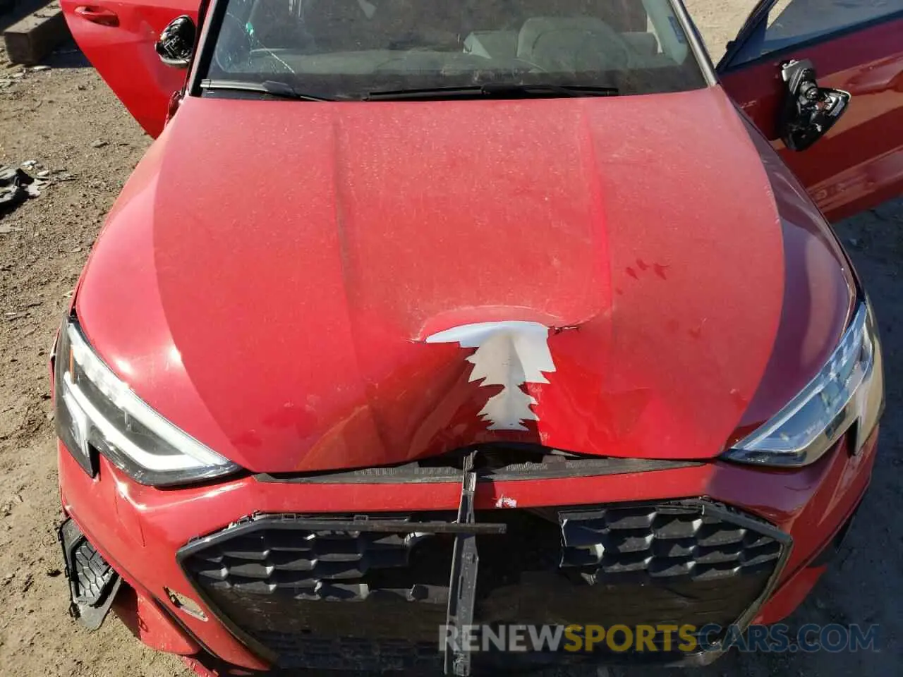 11 Photograph of a damaged car WAUHUDGY2PA054976 AUDI A3 2023