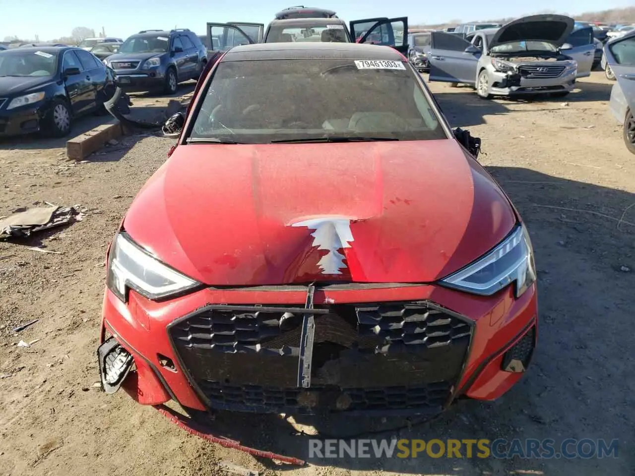 5 Photograph of a damaged car WAUHUDGY2PA054976 AUDI A3 2023
