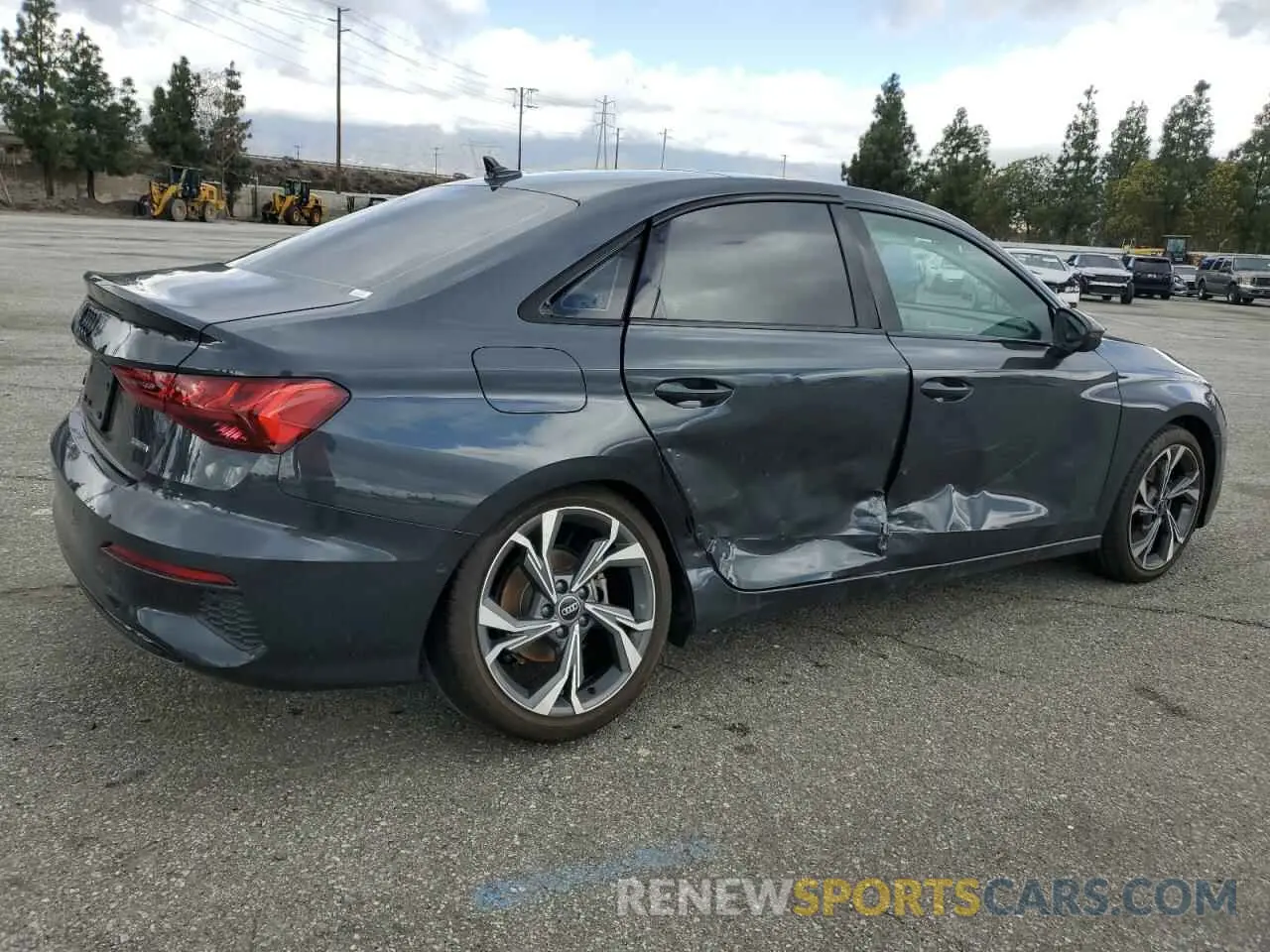 3 Photograph of a damaged car WAUHUDGY2PA120832 AUDI A3 2023