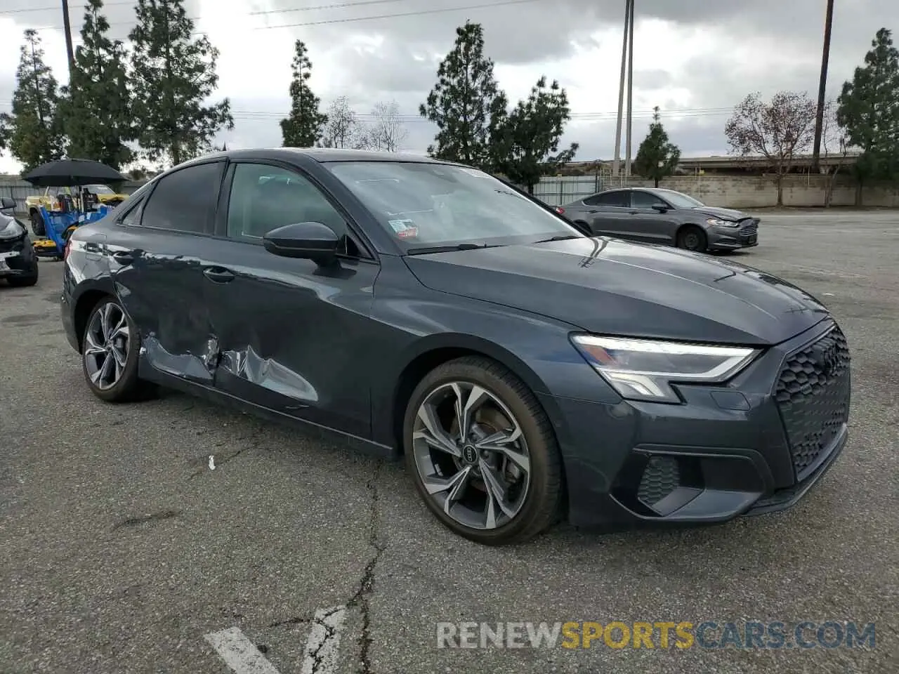 4 Photograph of a damaged car WAUHUDGY2PA120832 AUDI A3 2023