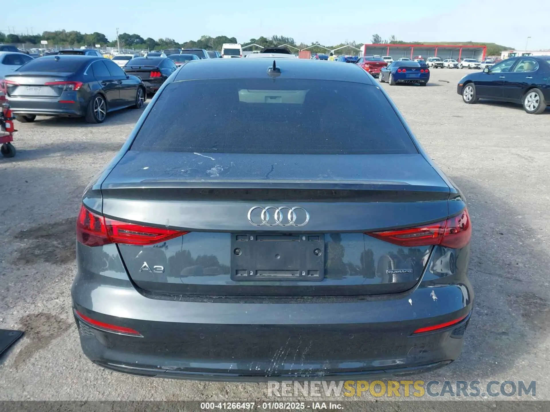 17 Photograph of a damaged car WAUHUDGY3PA070099 AUDI A3 2023