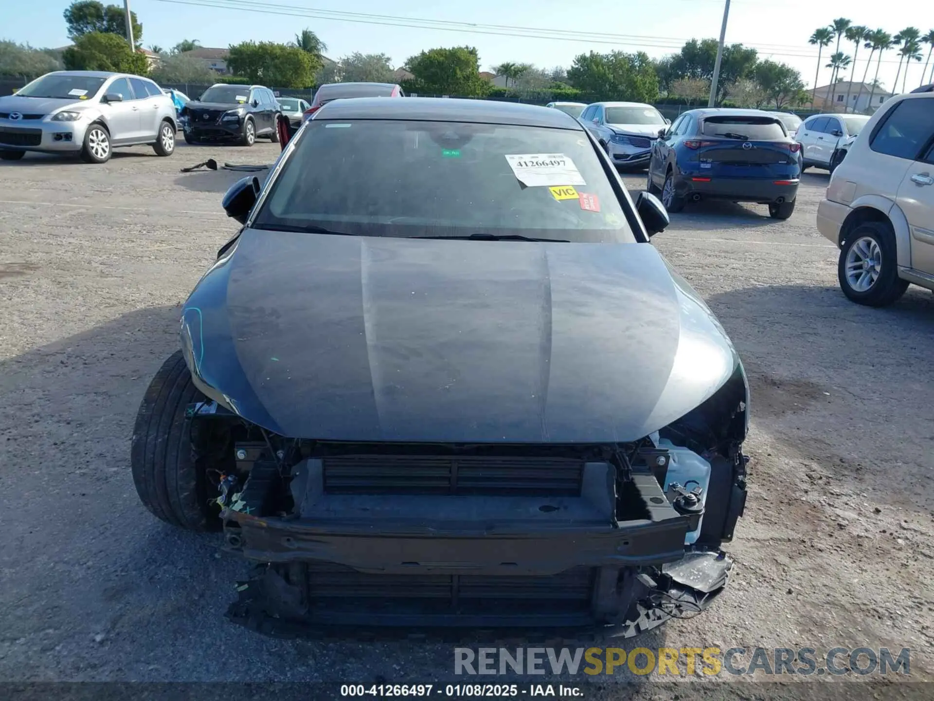 6 Photograph of a damaged car WAUHUDGY3PA070099 AUDI A3 2023