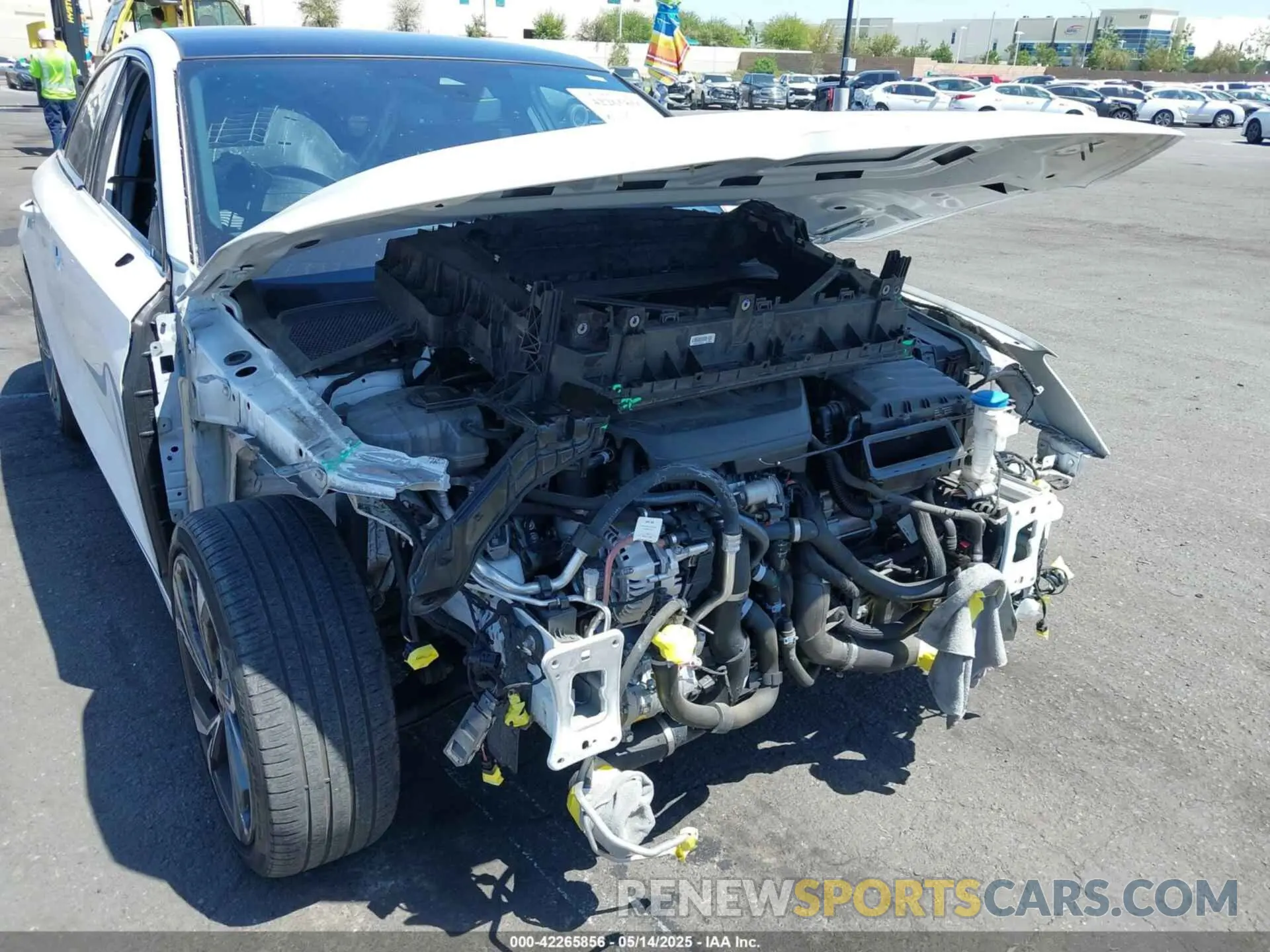 6 Photograph of a damaged car WAUHUDGY4PA138300 AUDI A3 2023