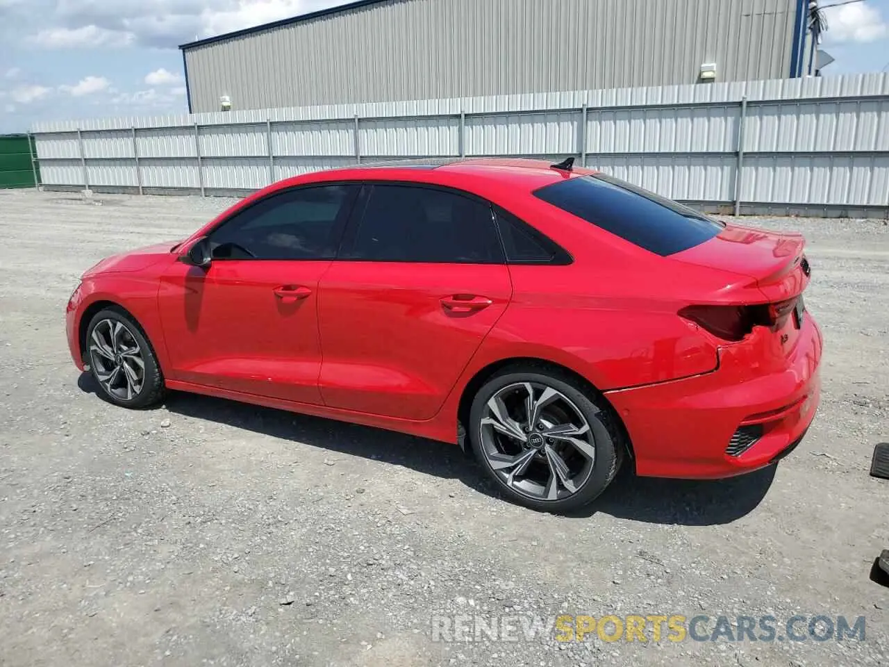 2 Photograph of a damaged car WAUHUDGY6PA061820 AUDI A3 2023