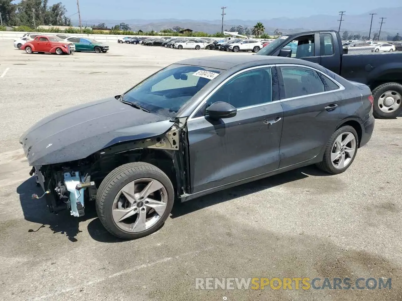 1 Photograph of a damaged car WAUHUDGY8PA051712 AUDI A3 2023
