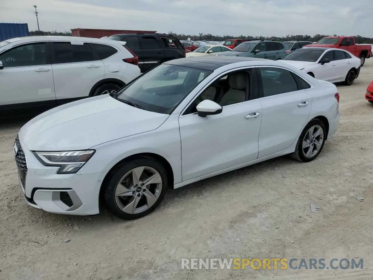 1 Photograph of a damaged car WAUHUDGYXPA068477 AUDI A3 2023