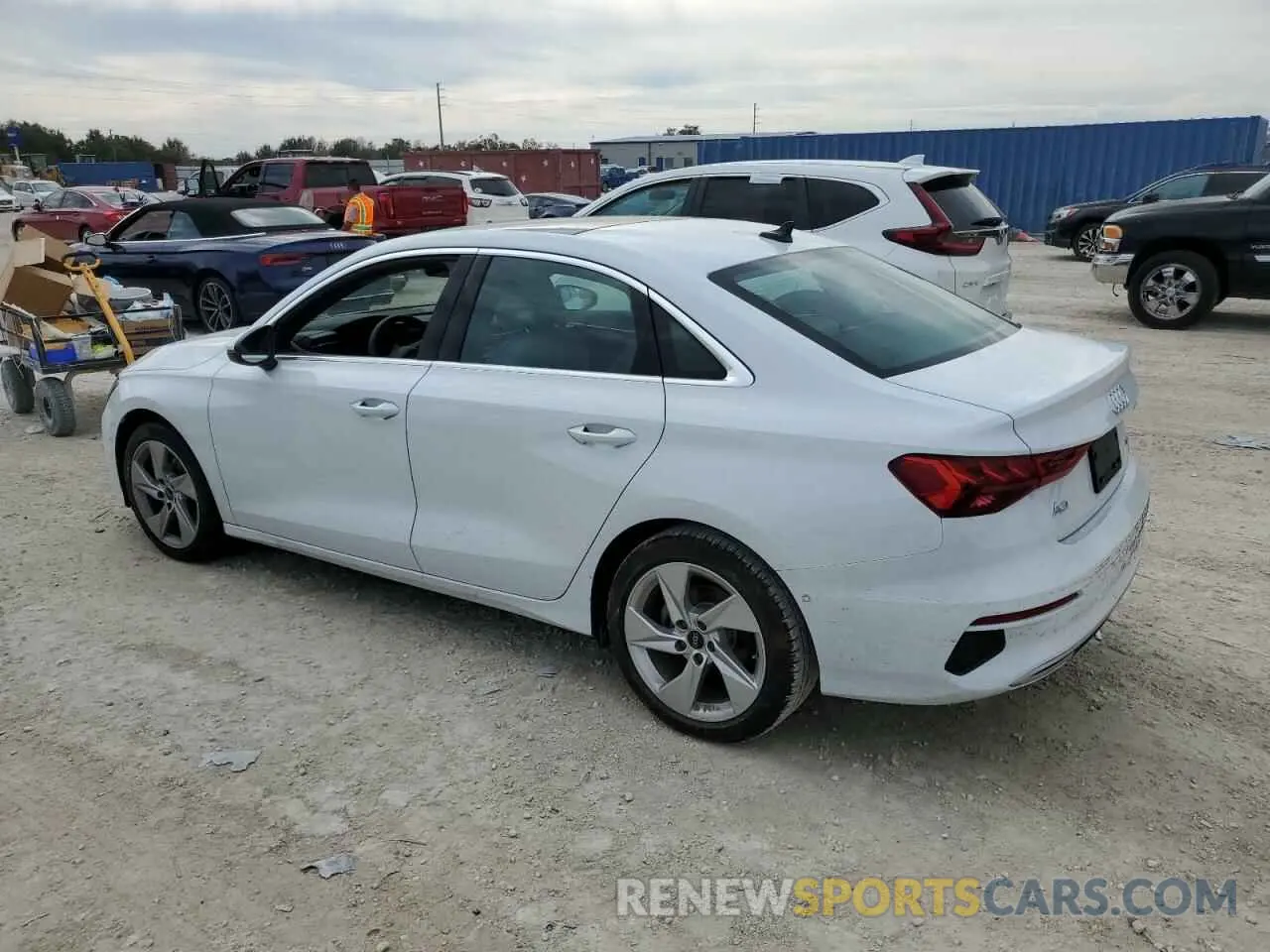 2 Photograph of a damaged car WAUHUDGYXPA068477 AUDI A3 2023