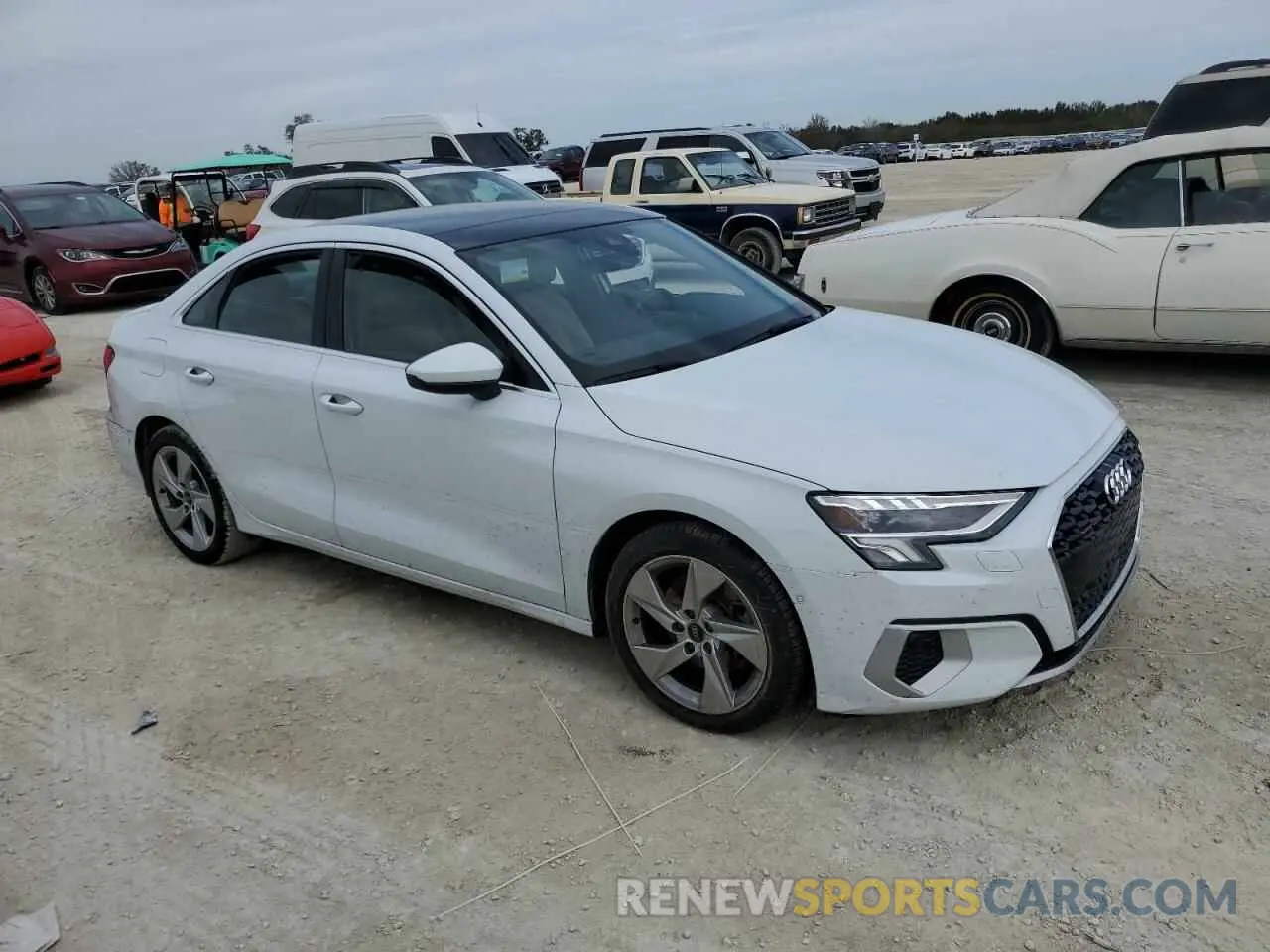 4 Photograph of a damaged car WAUHUDGYXPA068477 AUDI A3 2023