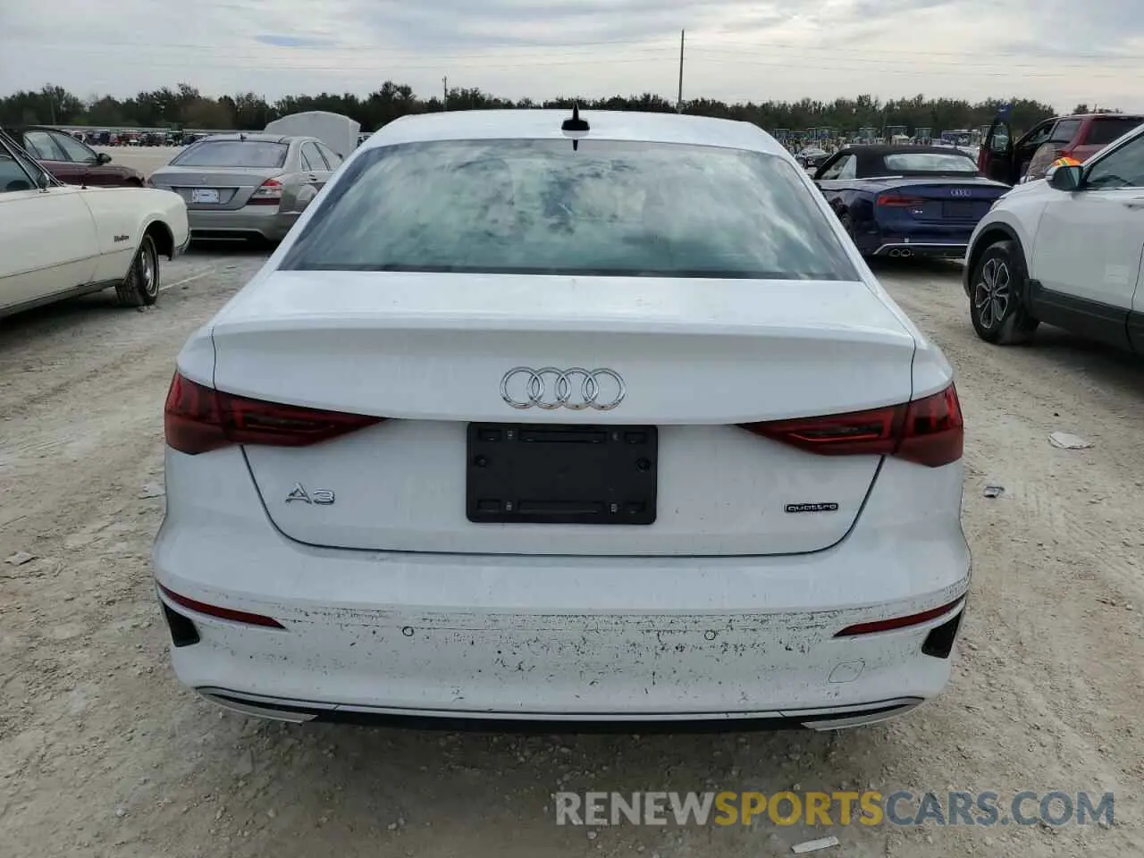 6 Photograph of a damaged car WAUHUDGYXPA068477 AUDI A3 2023