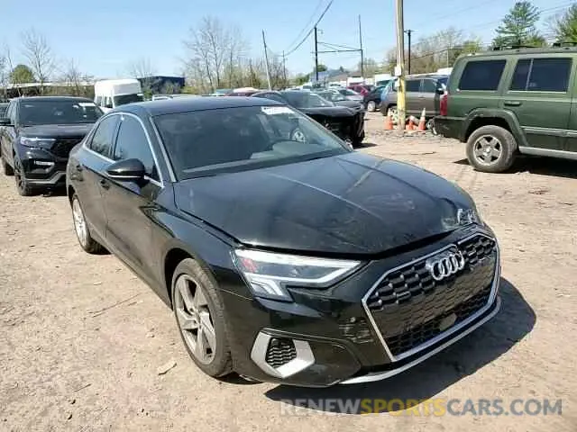 11 Photograph of a damaged car WAUHUDGYXPA082671 AUDI A3 2023