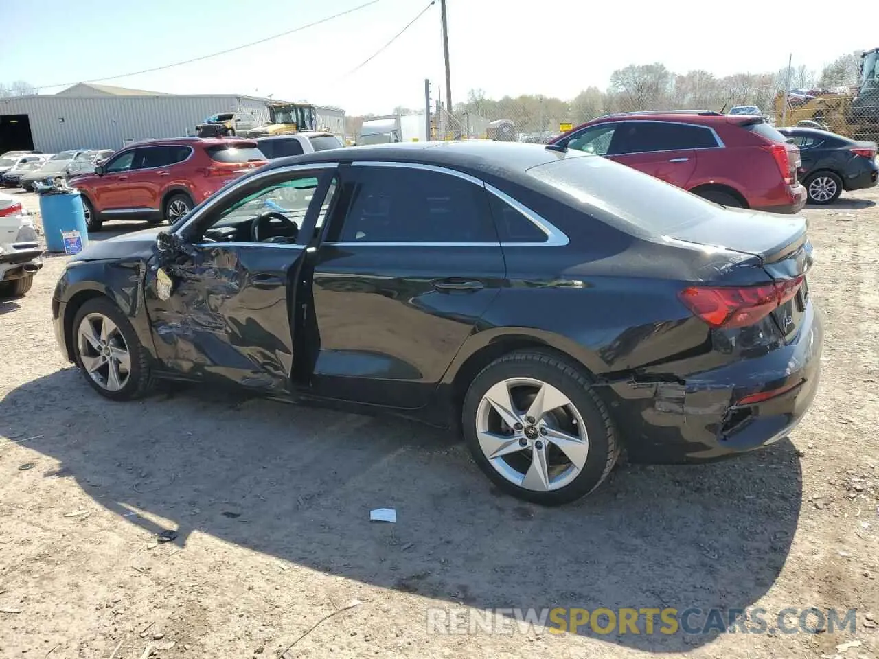 2 Photograph of a damaged car WAUHUDGYXPA082671 AUDI A3 2023