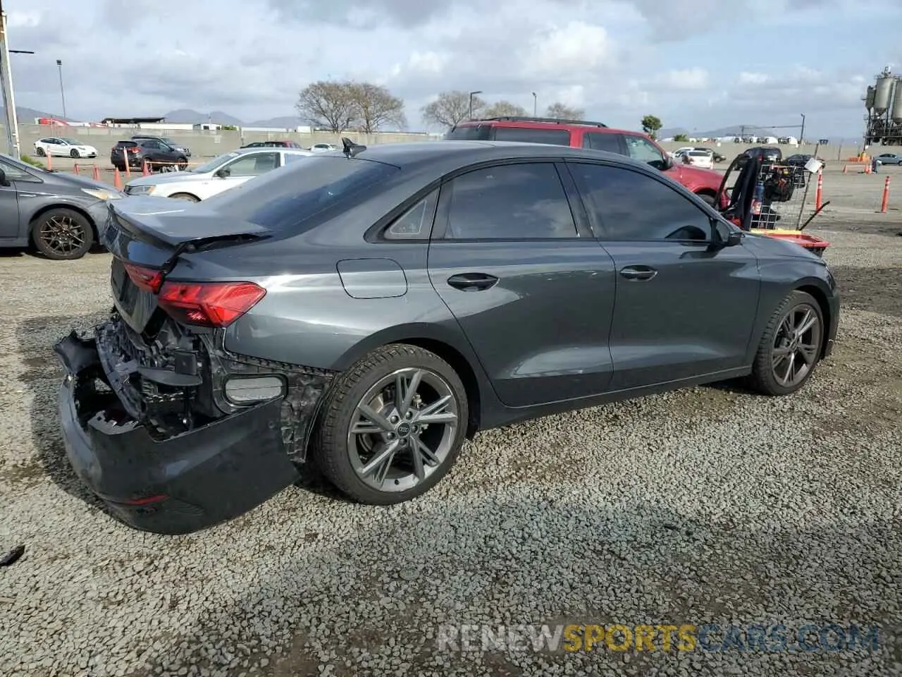 3 Photograph of a damaged car WAUAUDGY0RA001441 AUDI A3 2024