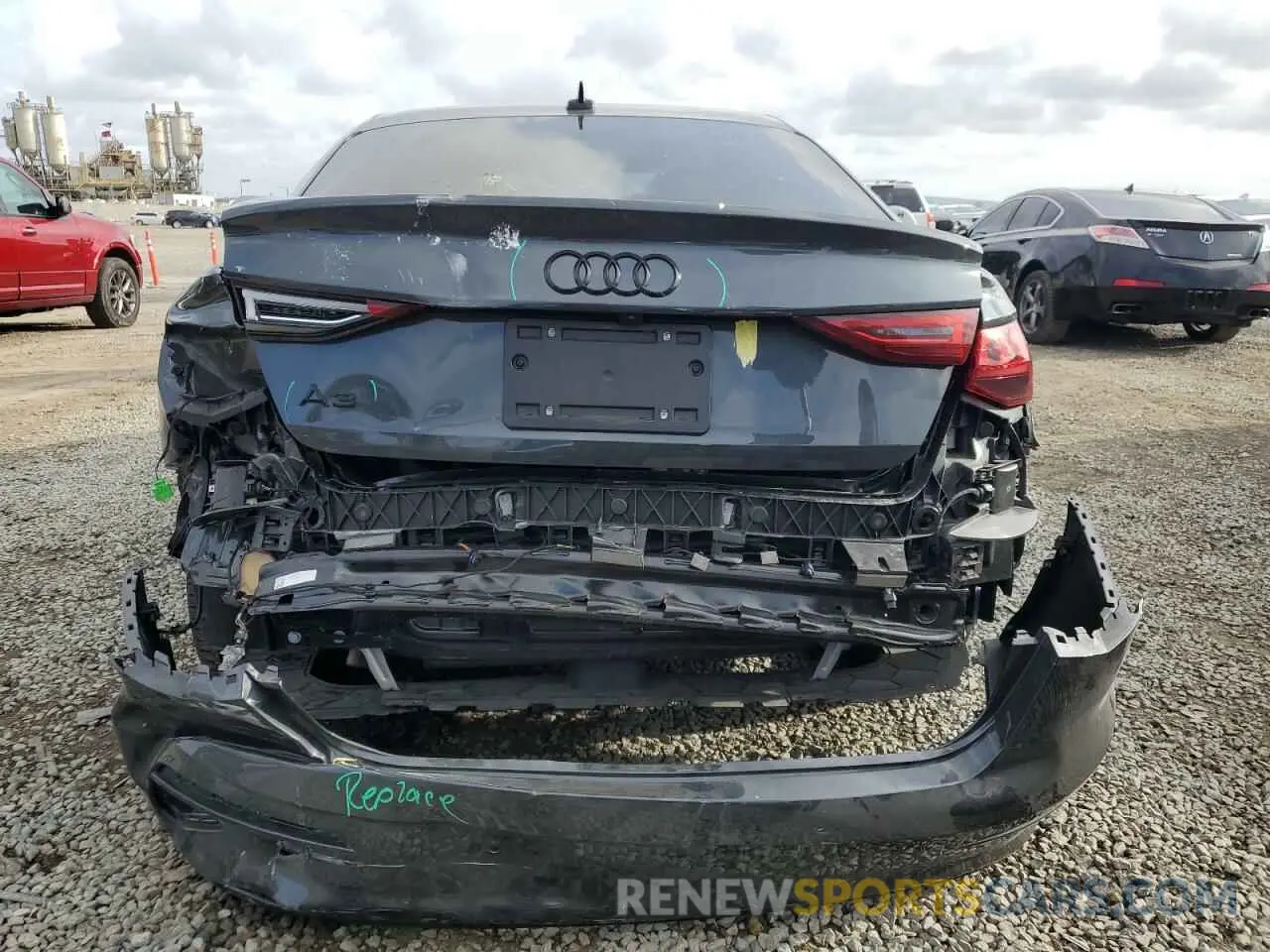 6 Photograph of a damaged car WAUAUDGY0RA001441 AUDI A3 2024