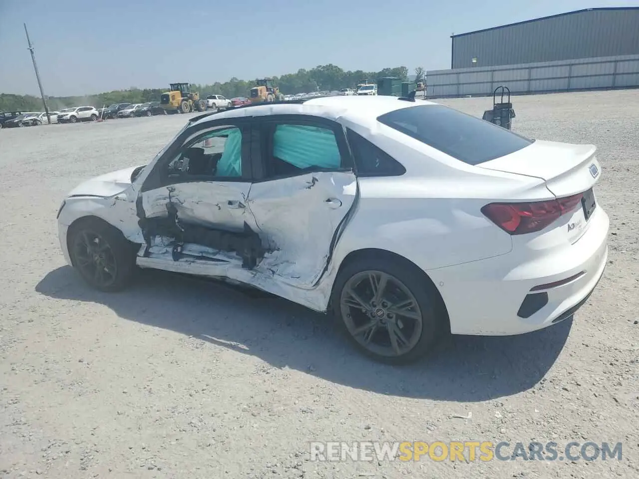 2 Photograph of a damaged car WAUAUDGY0RA033578 AUDI A3 2024