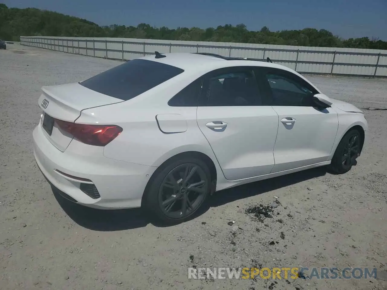3 Photograph of a damaged car WAUAUDGY0RA033578 AUDI A3 2024