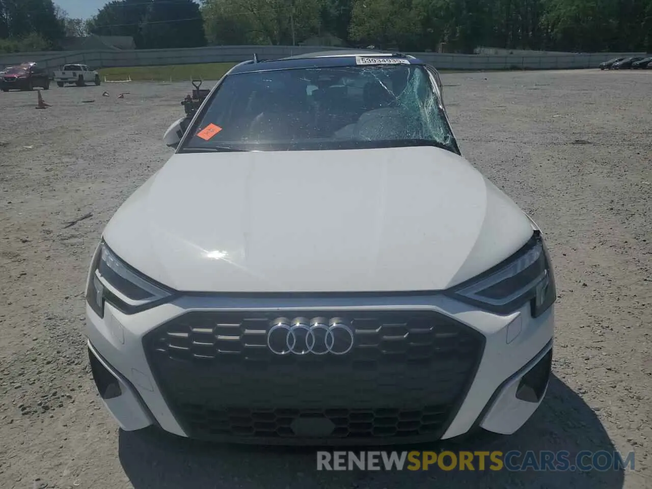 5 Photograph of a damaged car WAUAUDGY0RA033578 AUDI A3 2024