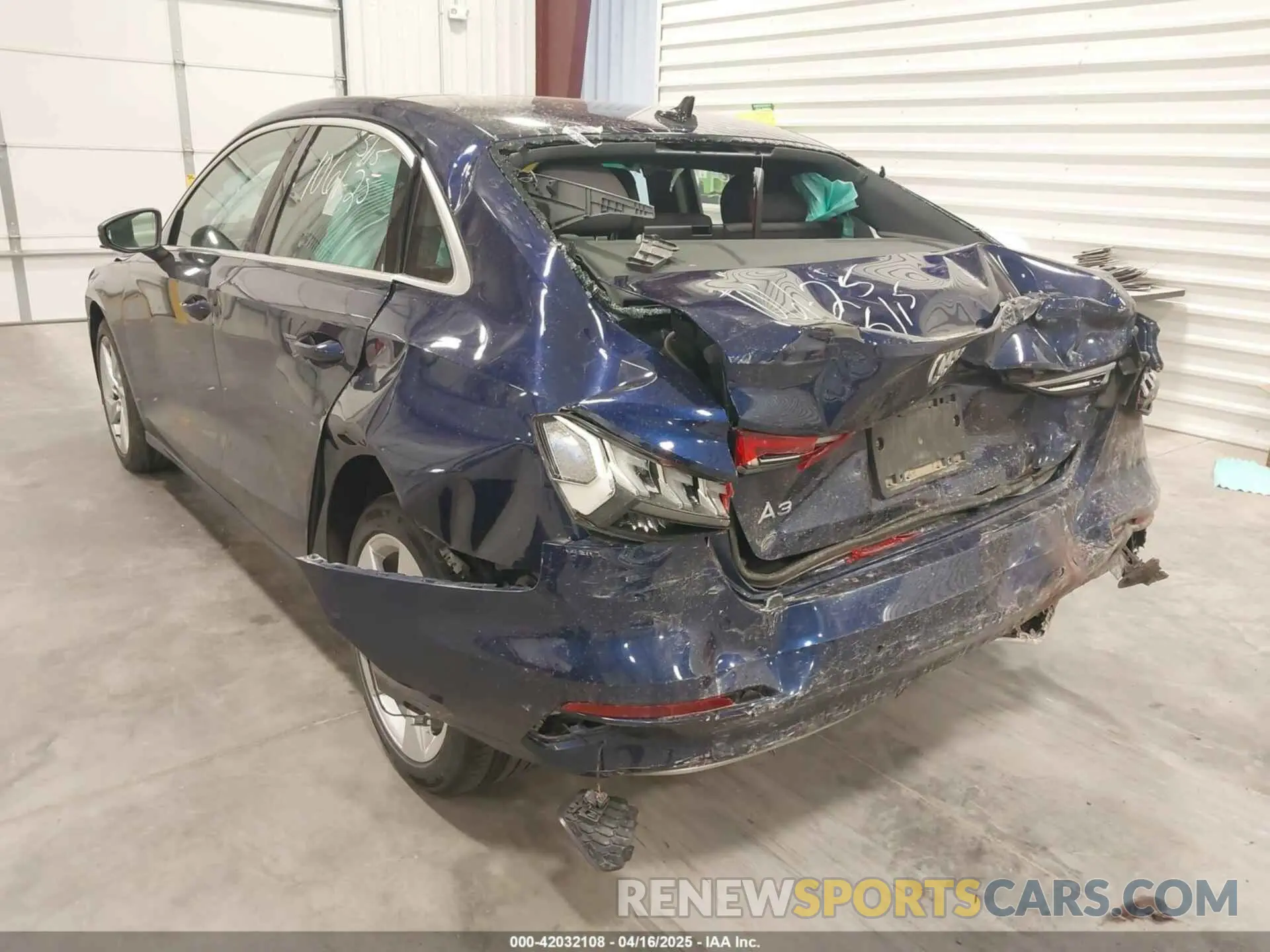 3 Photograph of a damaged car WAUAUDGY0RA078973 AUDI A3 2024