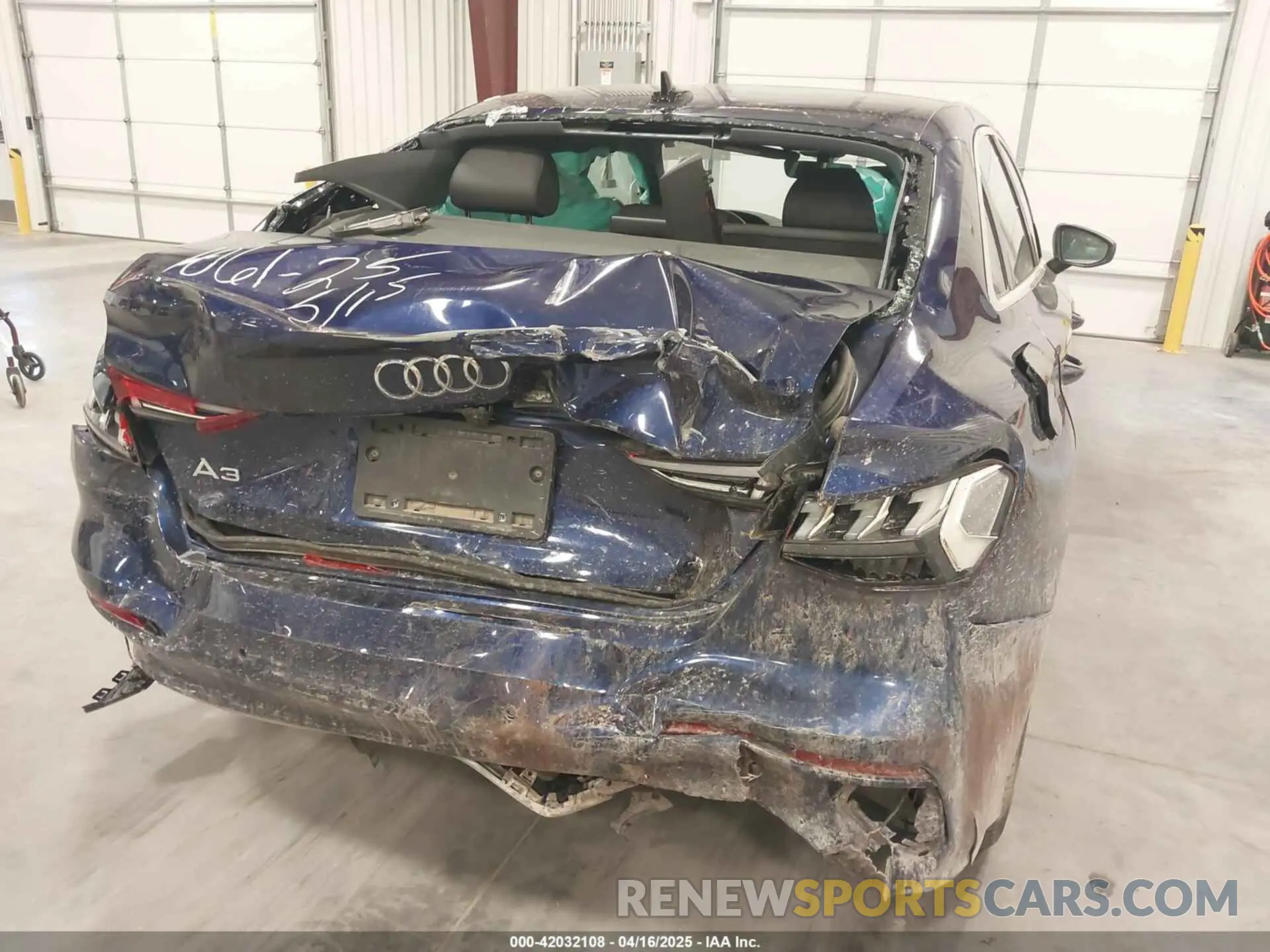 6 Photograph of a damaged car WAUAUDGY0RA078973 AUDI A3 2024