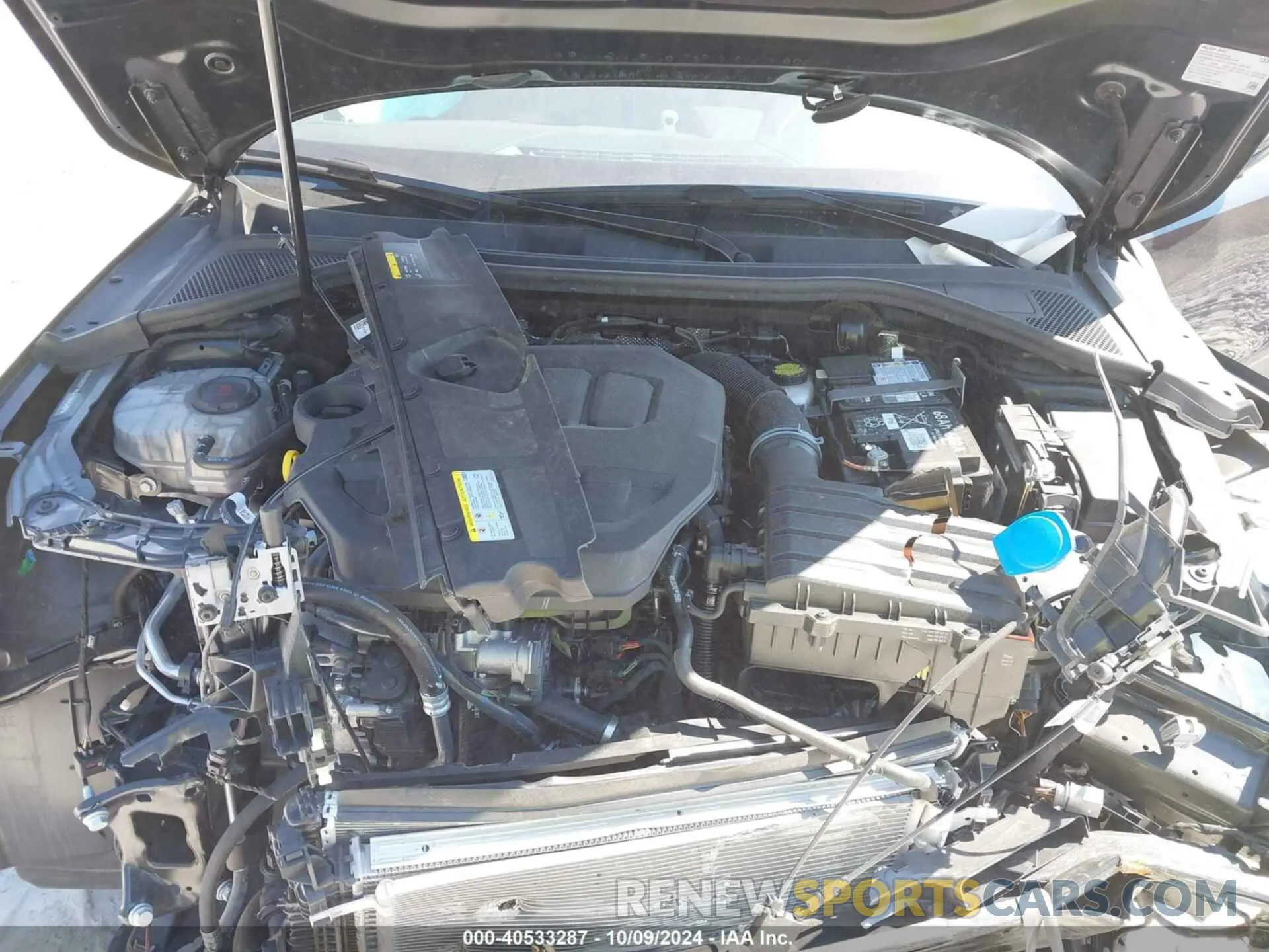 10 Photograph of a damaged car WAUAUDGY1RA124567 AUDI A3 2024
