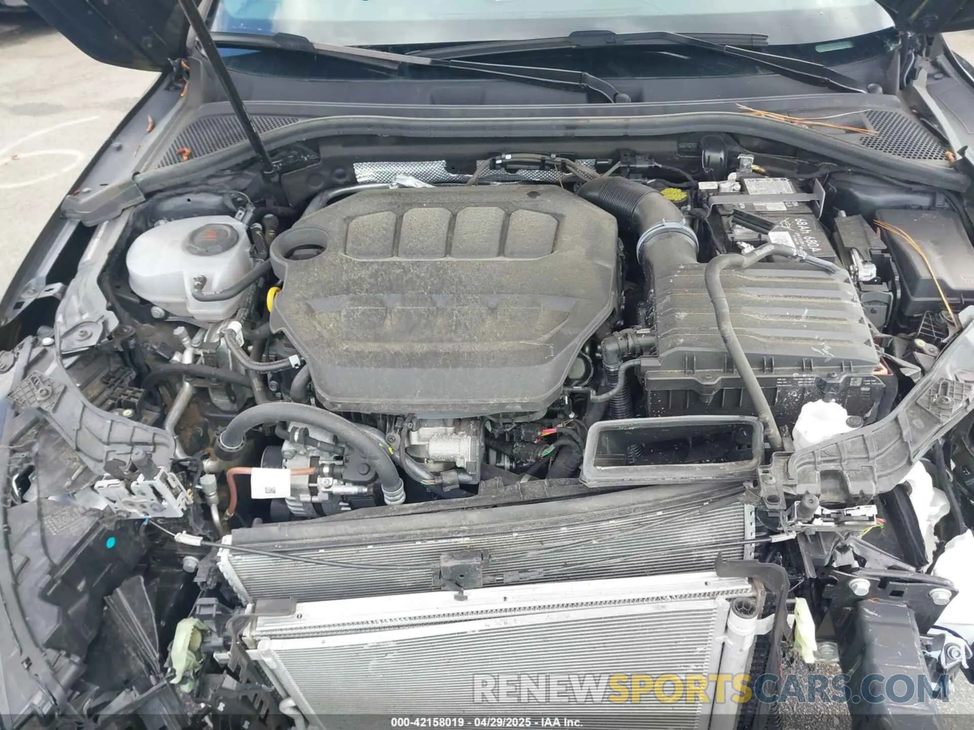 10 Photograph of a damaged car WAUAUDGY2RA102660 AUDI A3 2024