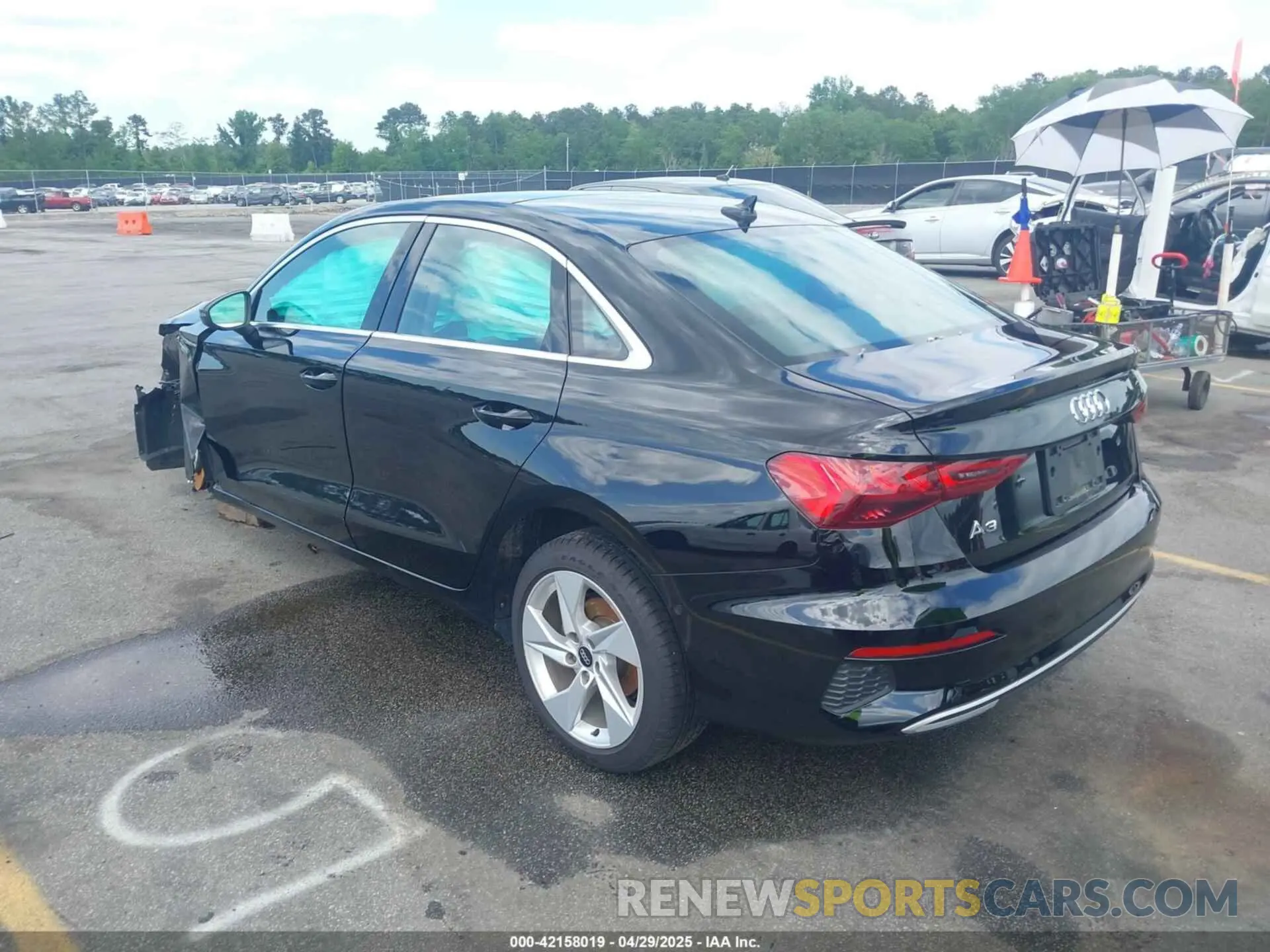 3 Photograph of a damaged car WAUAUDGY2RA102660 AUDI A3 2024